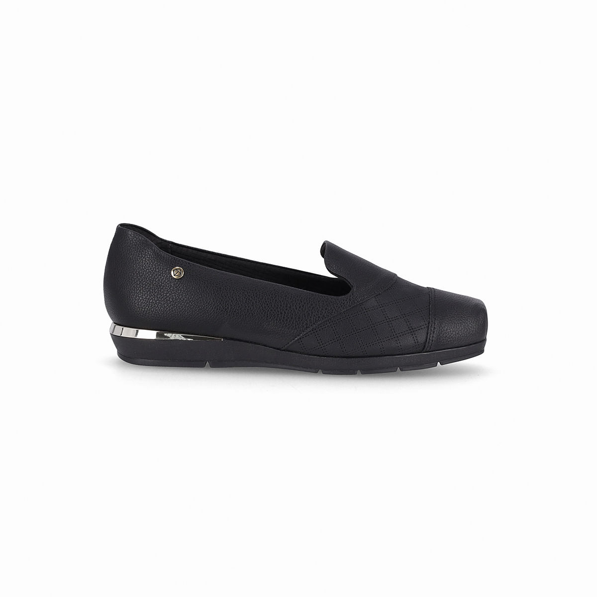 PICCADILLY MAXI - Loafer Fernanda Salto Baixo Preto