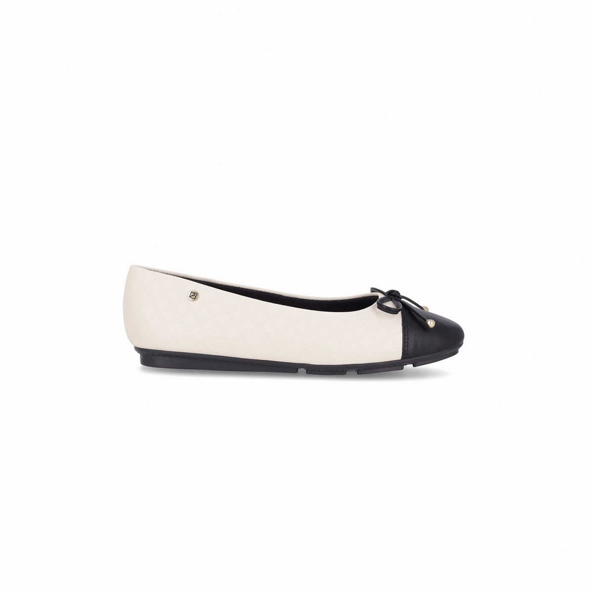 PICCADILLY MAXI - Sapatilha Michele Salto Baixo Off White