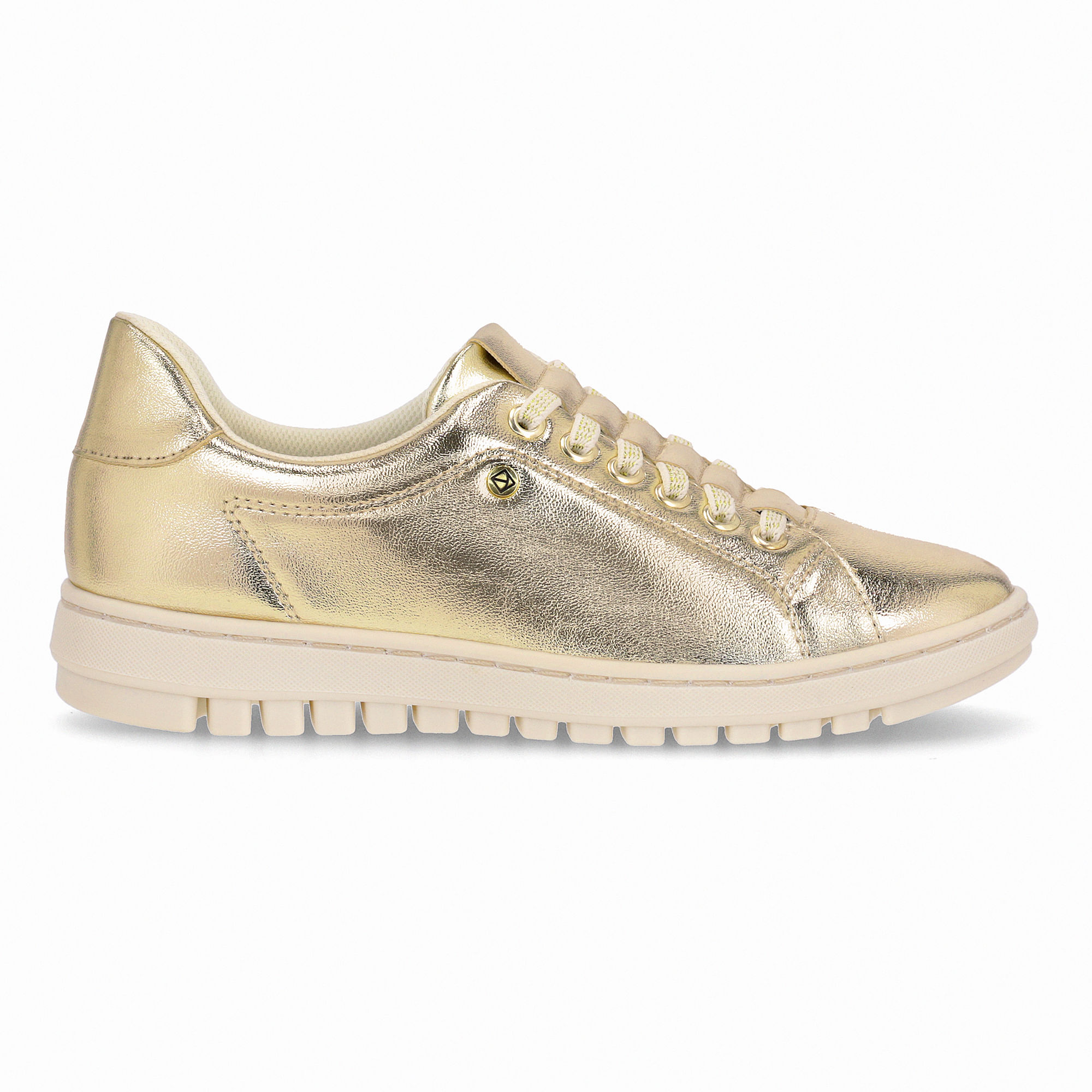 Tênis Nici Salto Baixo Off White | Piccadilly