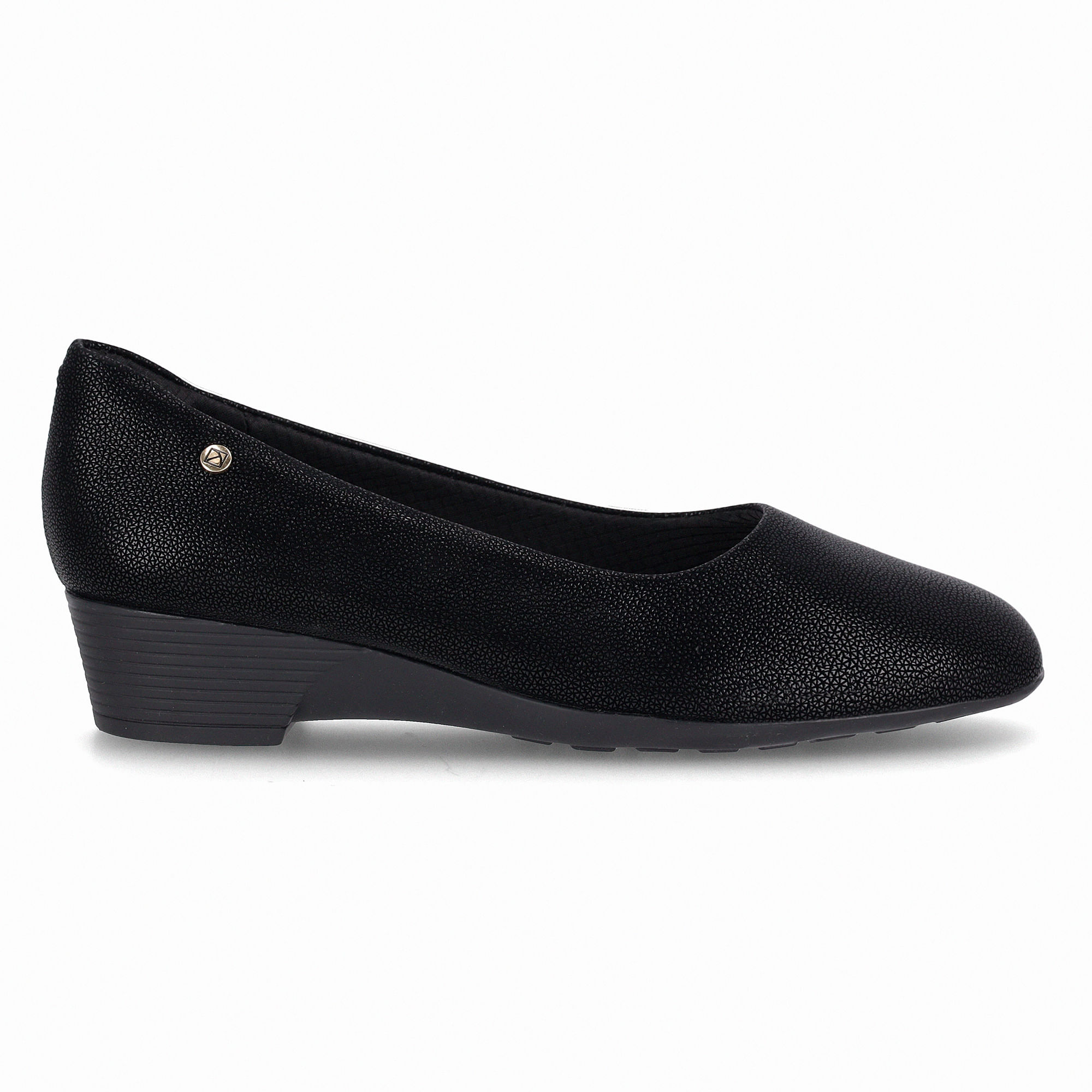 PICCADILLY MAXI - Sapato Anabela Médio Preto