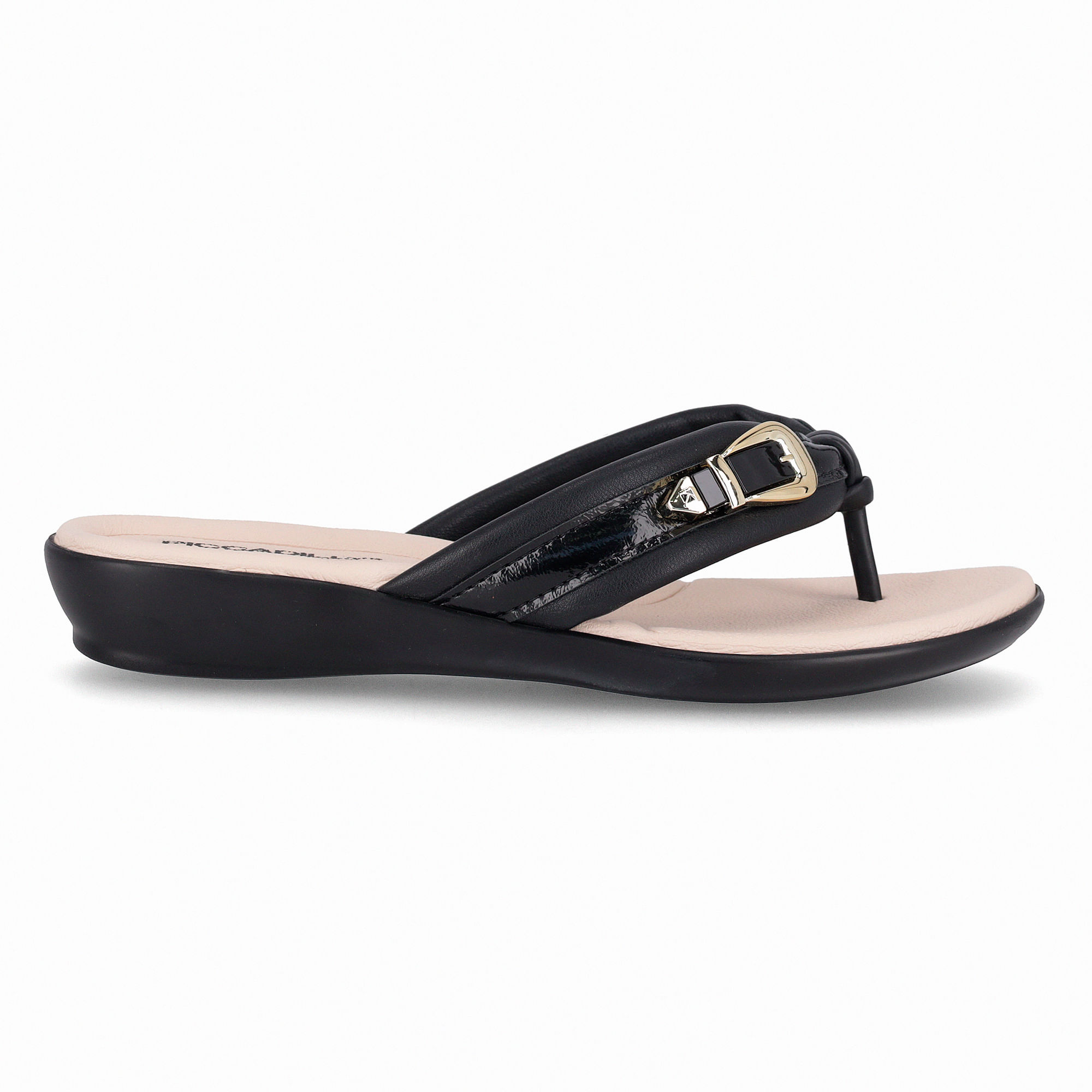 Chinelo Camila Anabela Baixo Preto