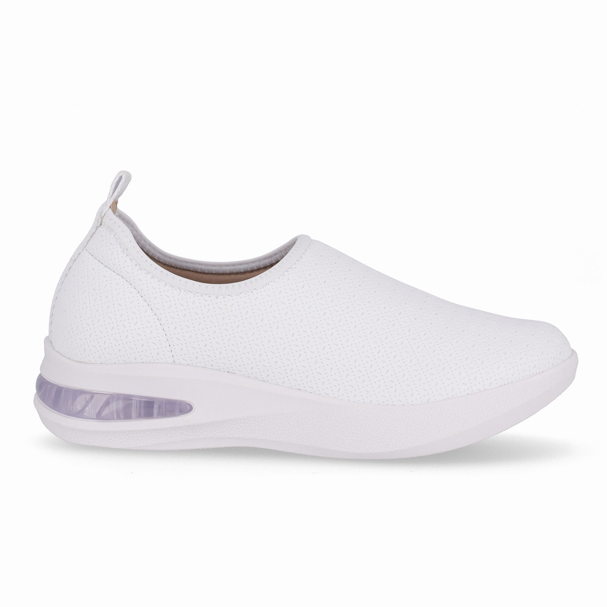 Tênis SoftStep Médio Branco Neve