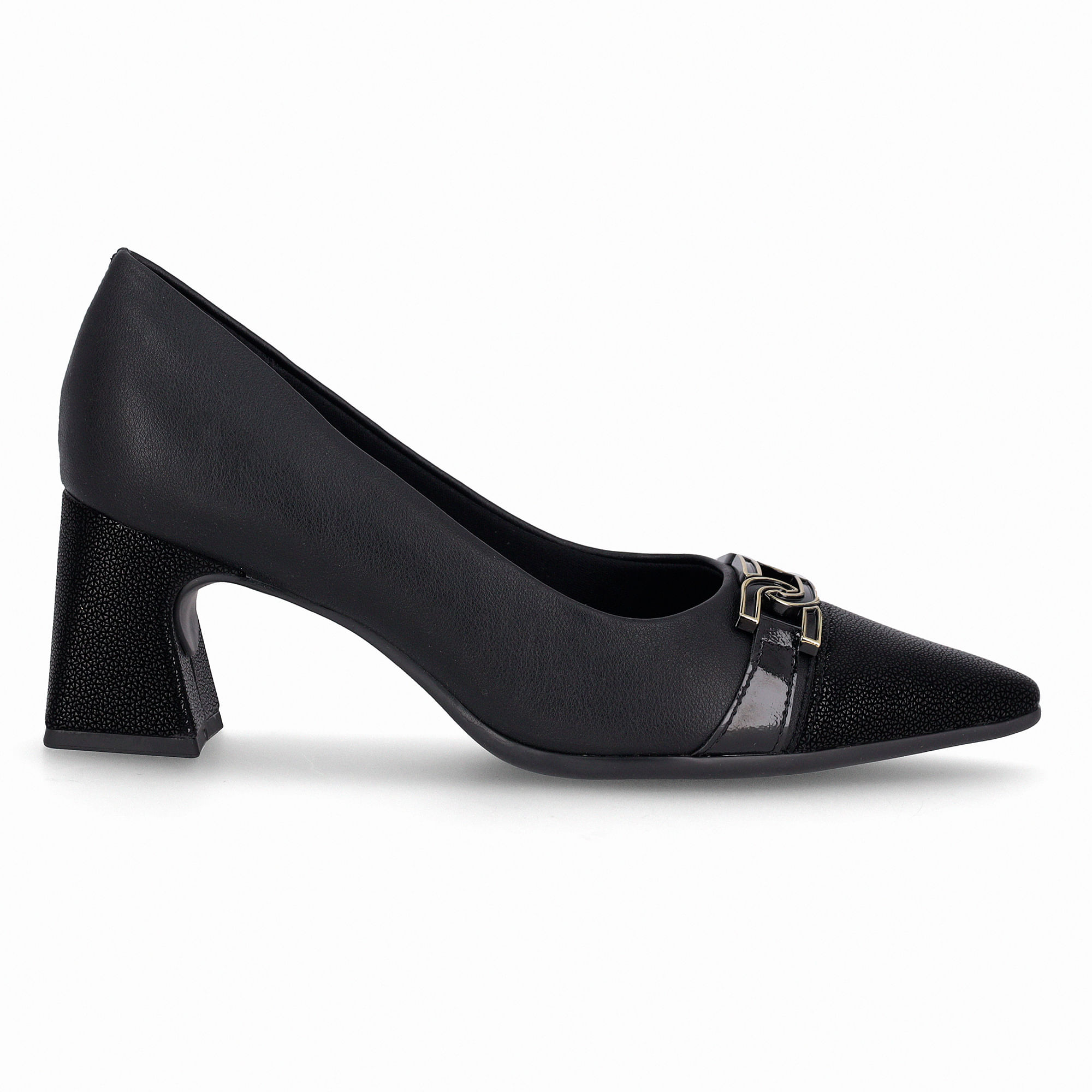 Scarpin Irene Salto Alto Preto