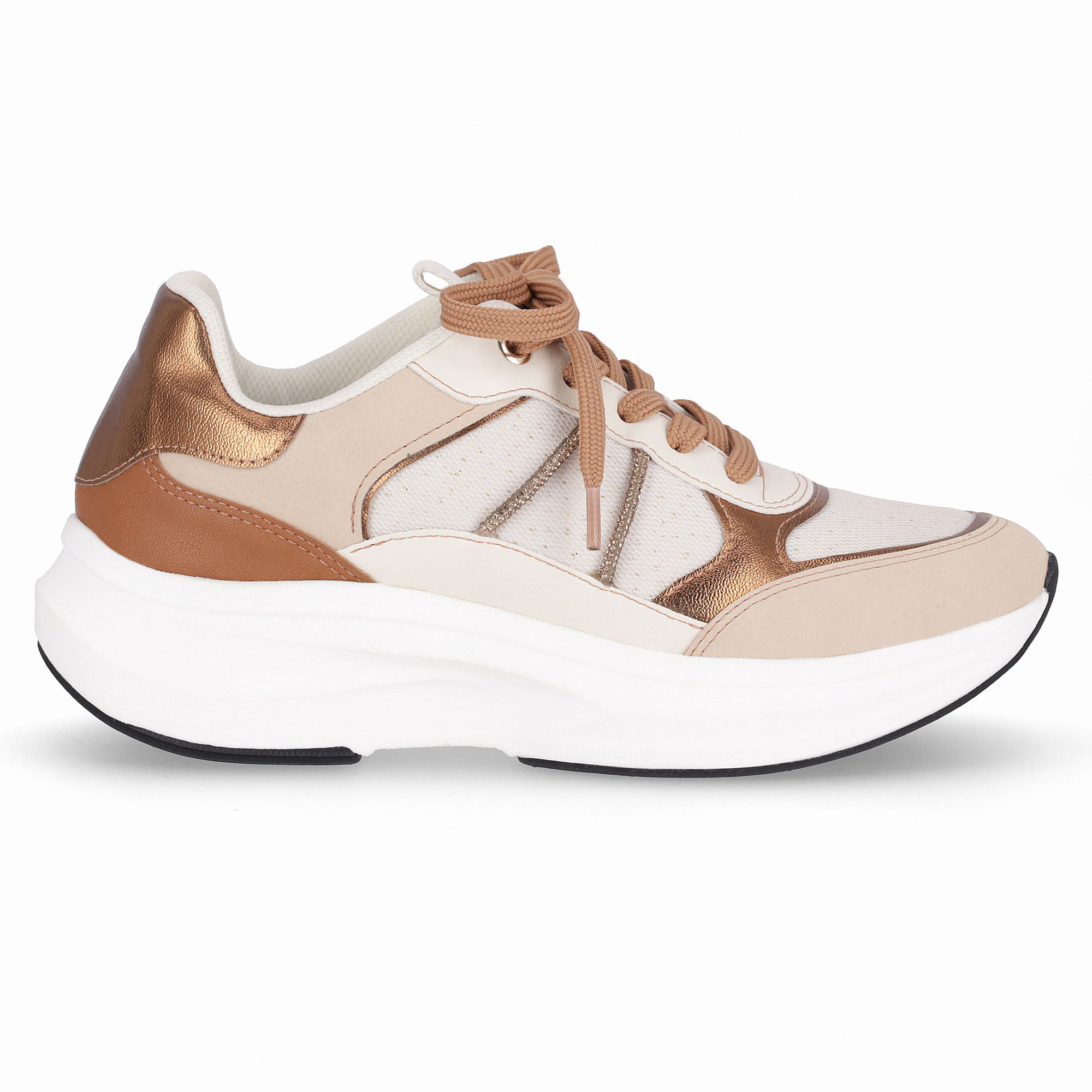 Tênis Lavínia Off White com Brule