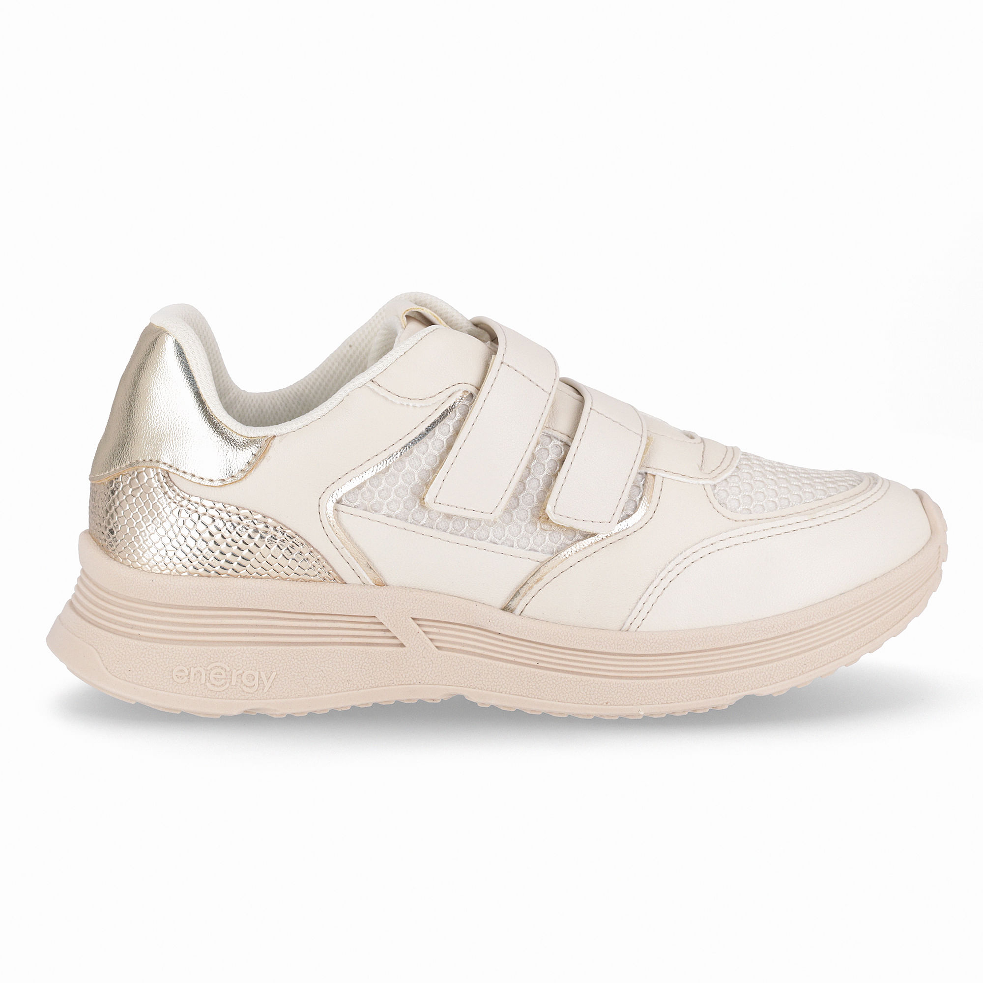 Tênis Energy Off White com Ouro