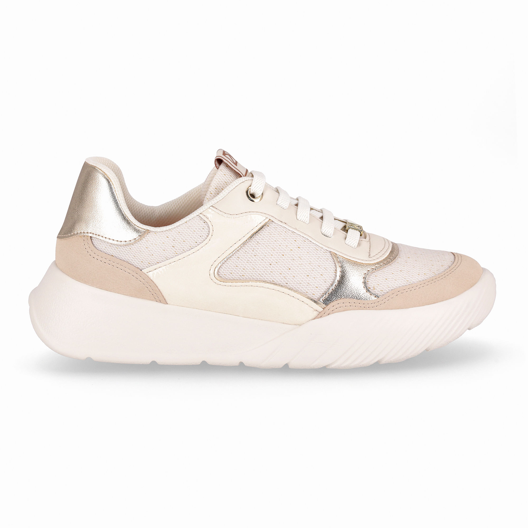 Tênis Fascite  Off White com Brule