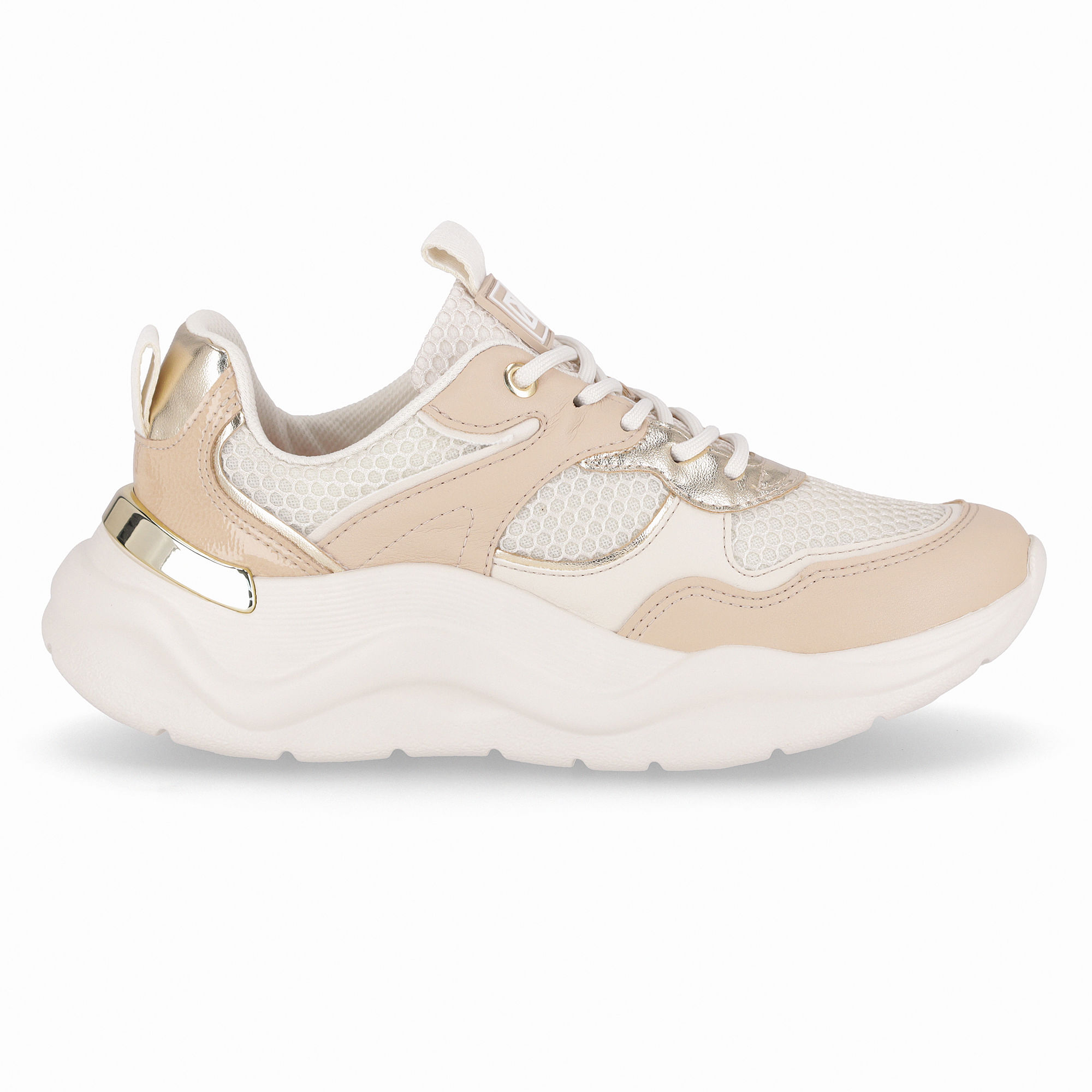 Tênis Fascite  Off White com Brule