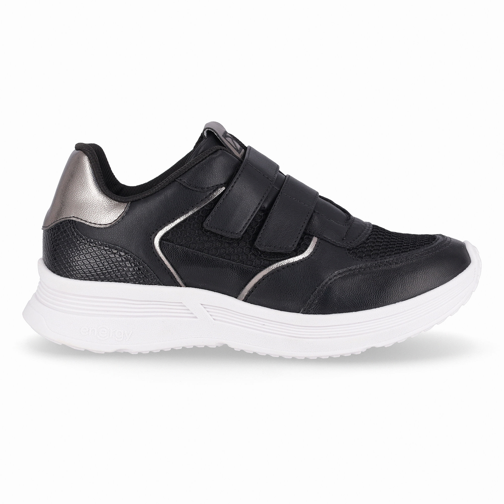 Tênis Energy Preto com Pewter