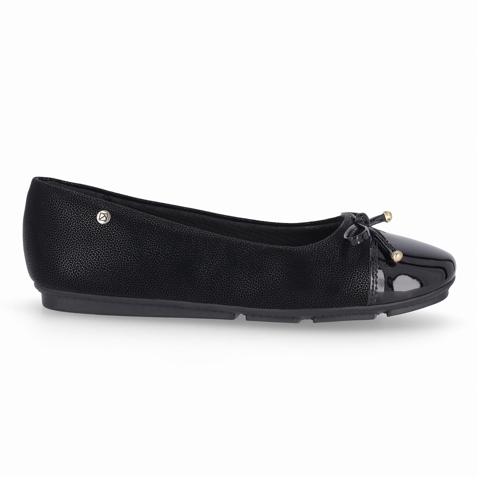 PICCADILLY MAXI - Sapatilha Michele Salto Baixo Preto