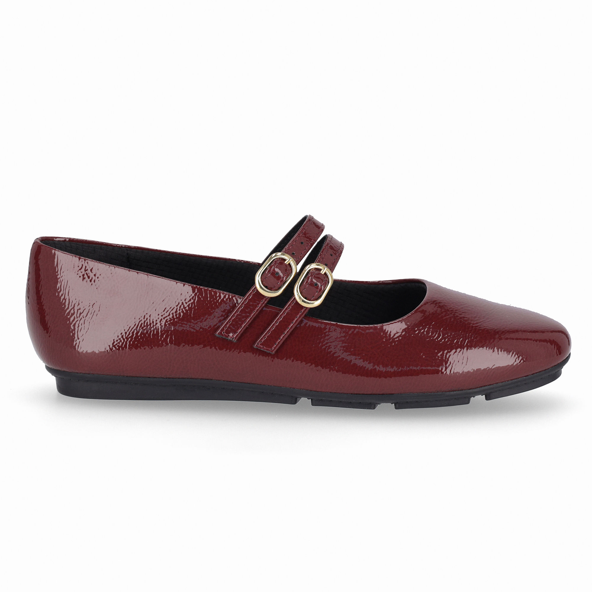 PICCADILLY MAXI - Sapatilha Boneca Michele Burgundy