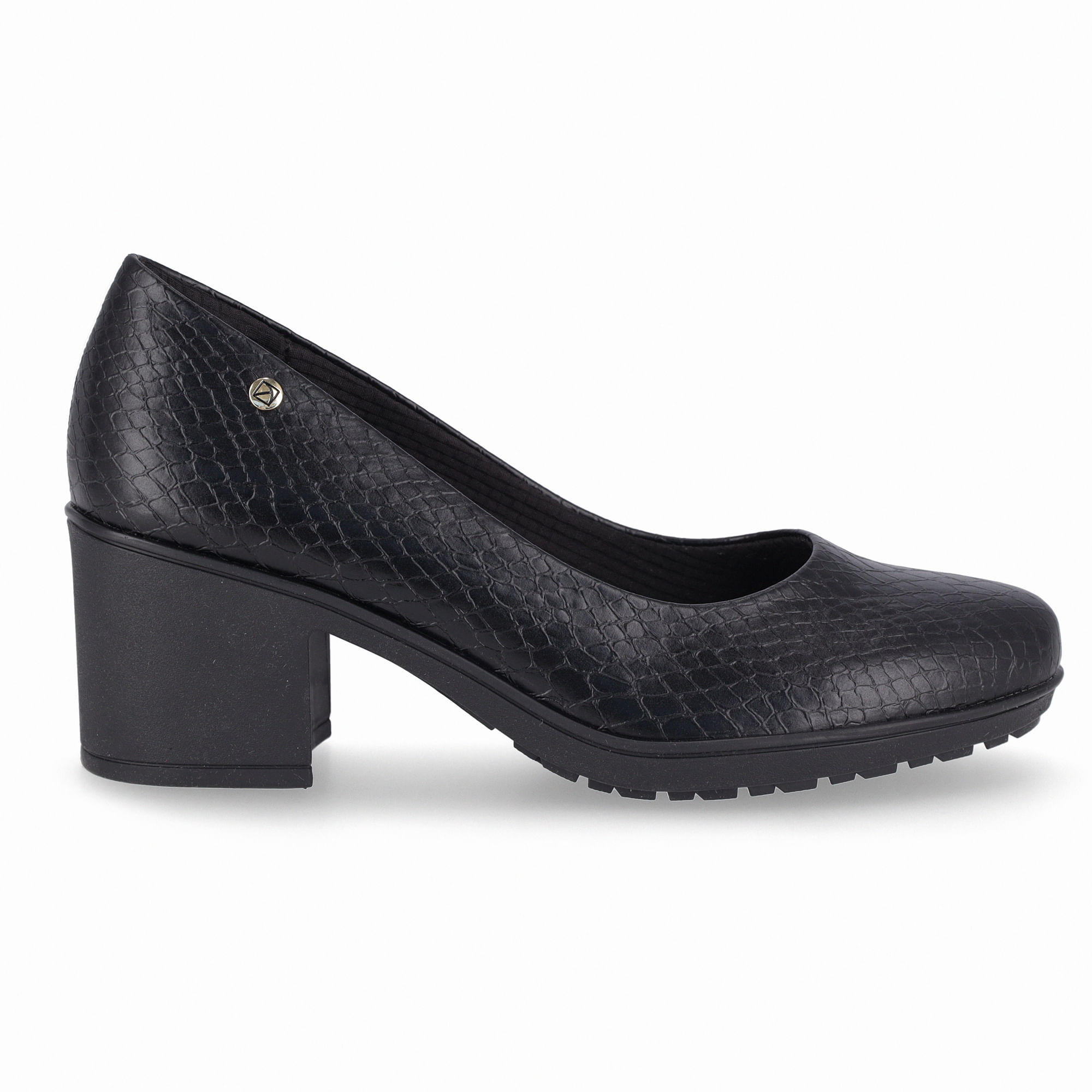 PICCADILLY MAXI – Scarpin Salto Alto Preto