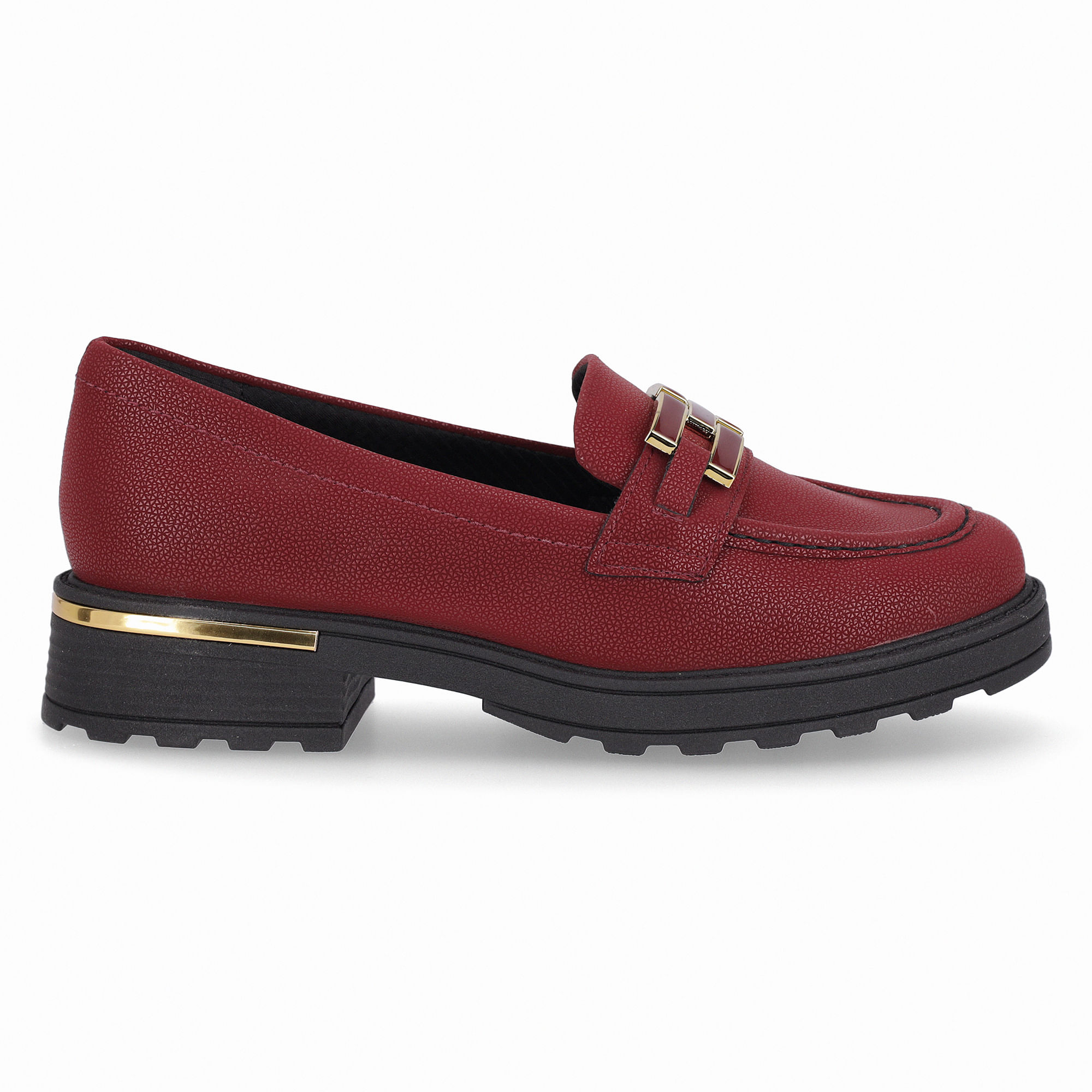 PICCADILLY MAXI - Mocassim Loafer Gisa Burgundy