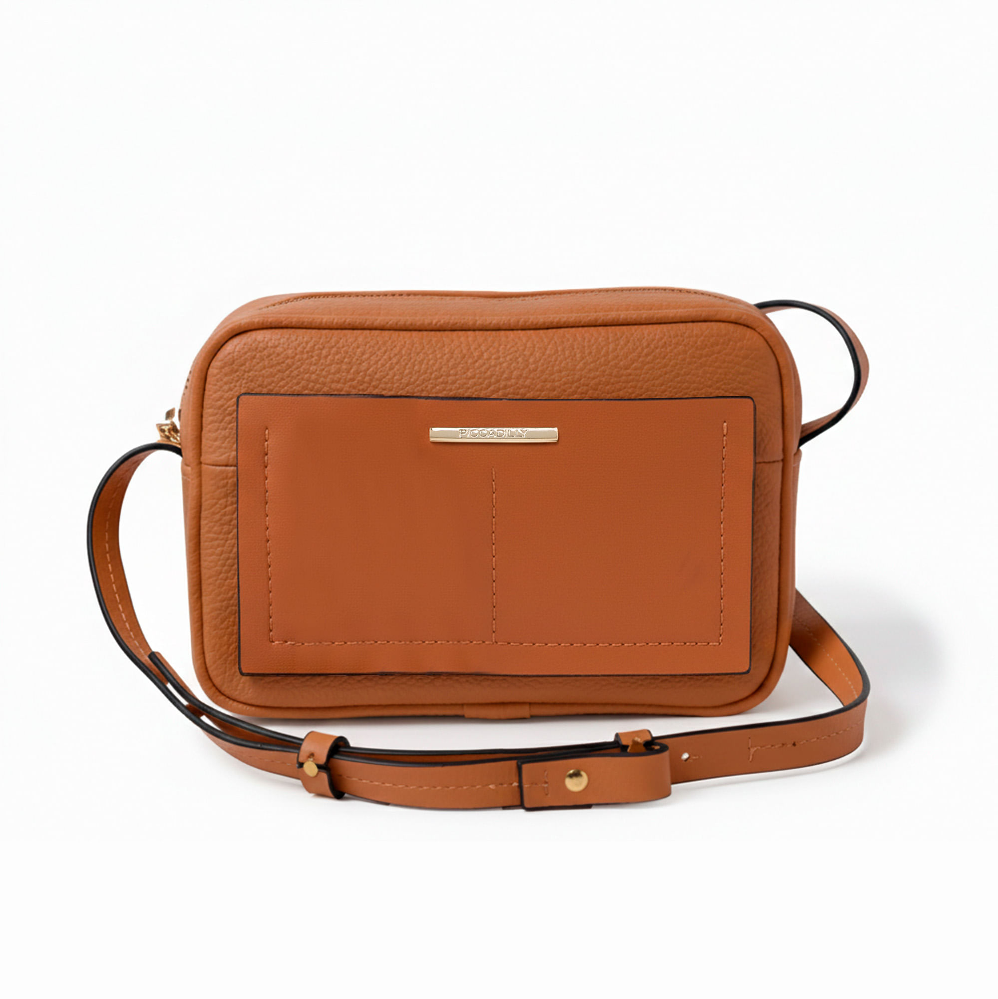 Bolsa Bella Crossbody Pequena Ocre