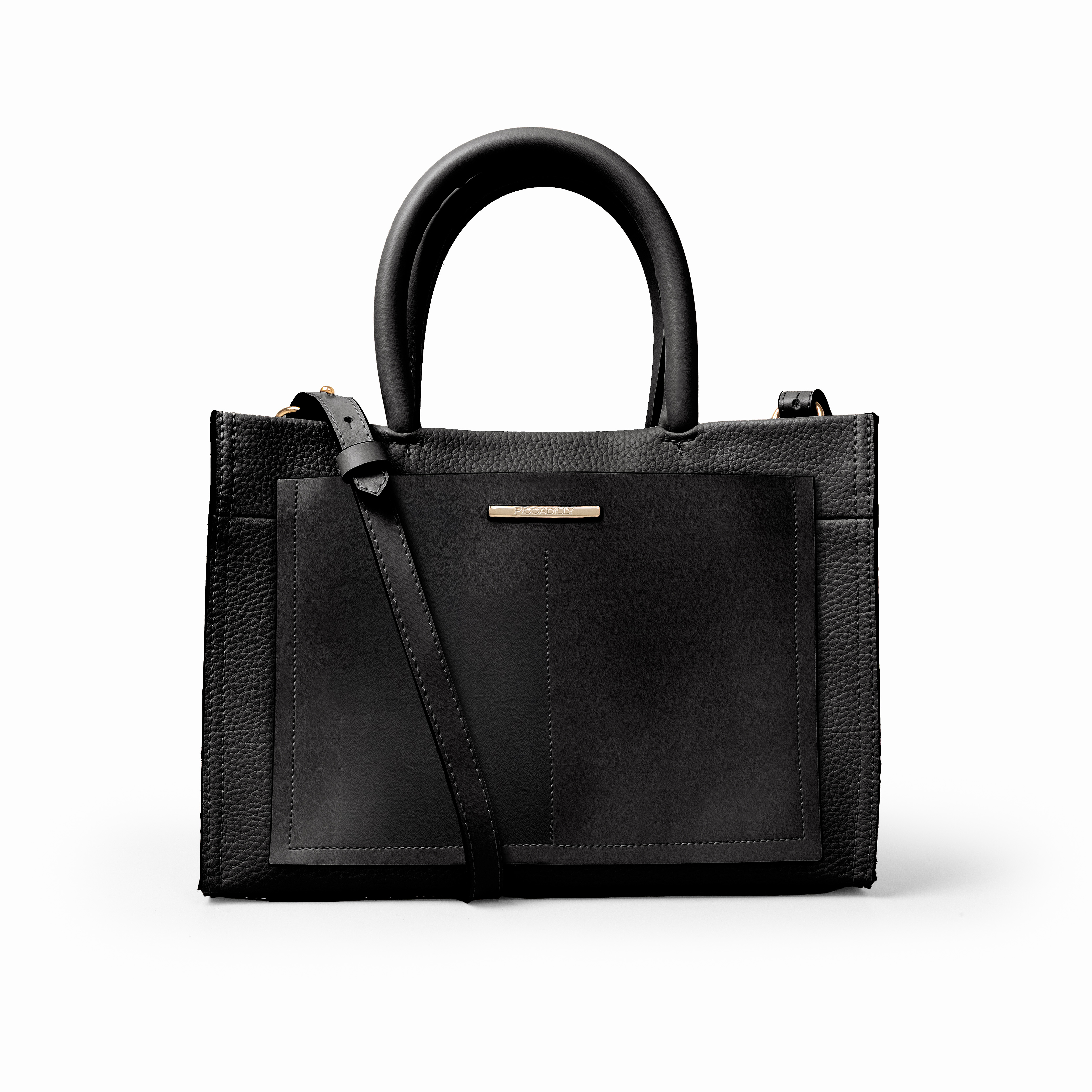 Bolsa Clara Tote Média Preto