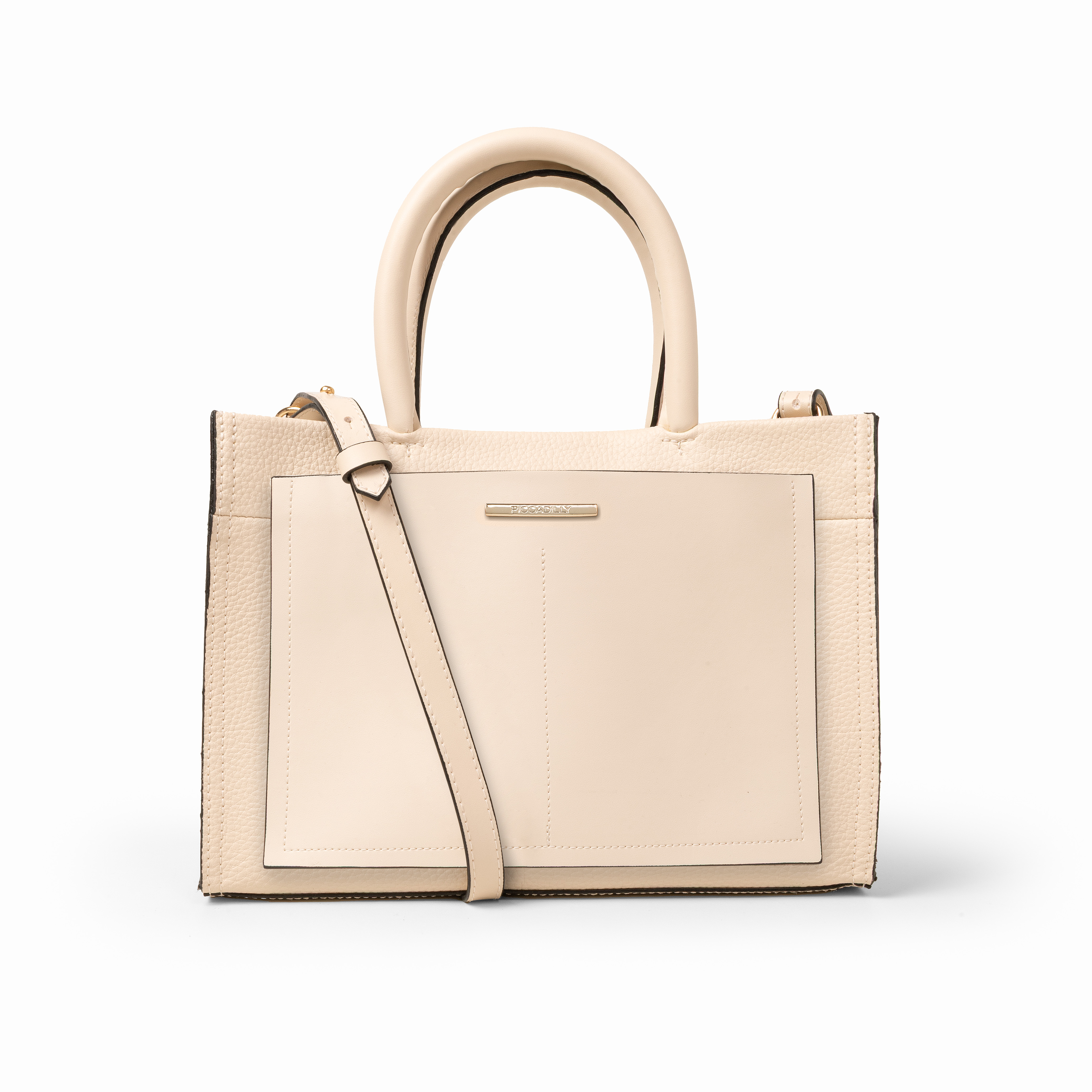 Bolsa Clara Tote Média Off White