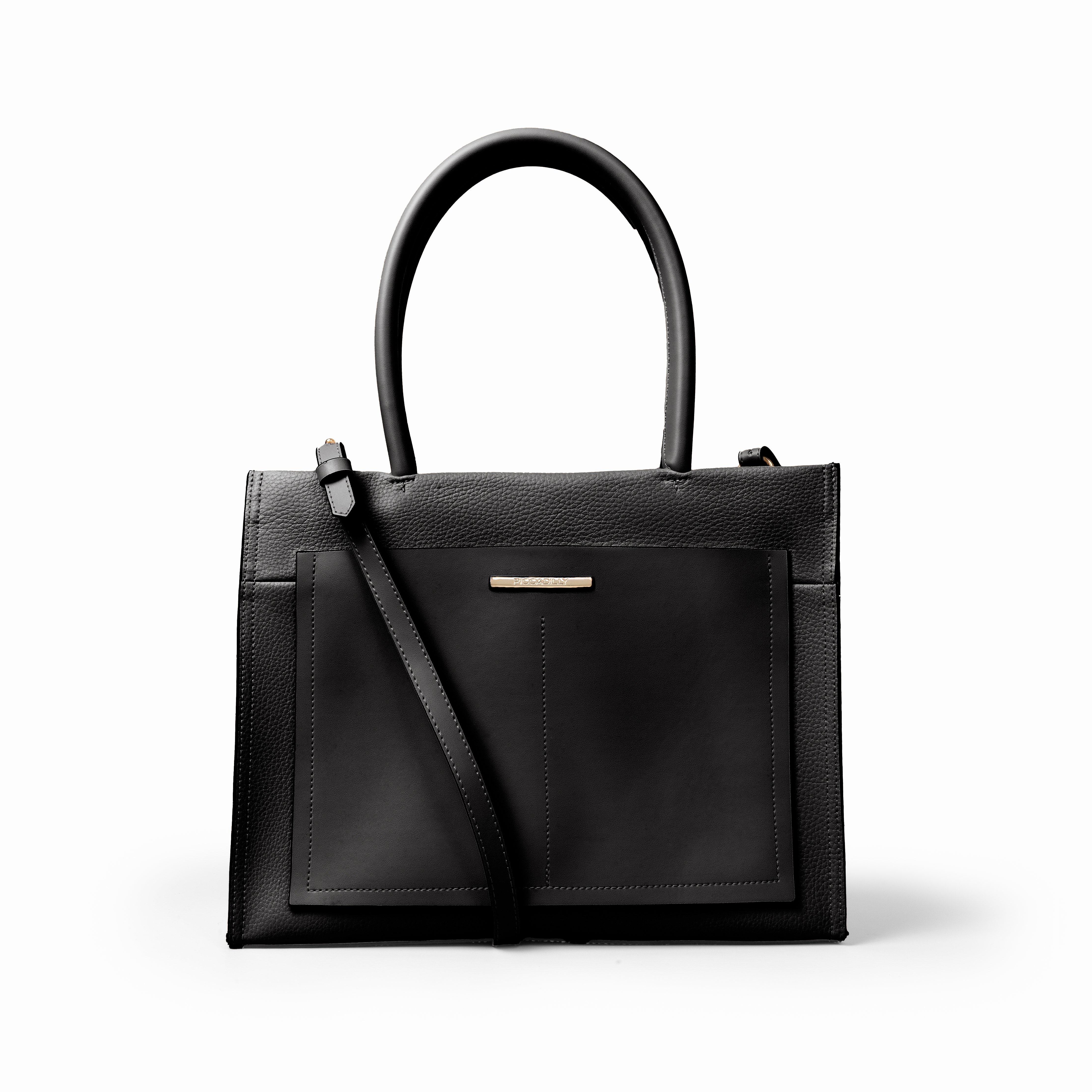 Bolsa Eva Shopping Grande Preto