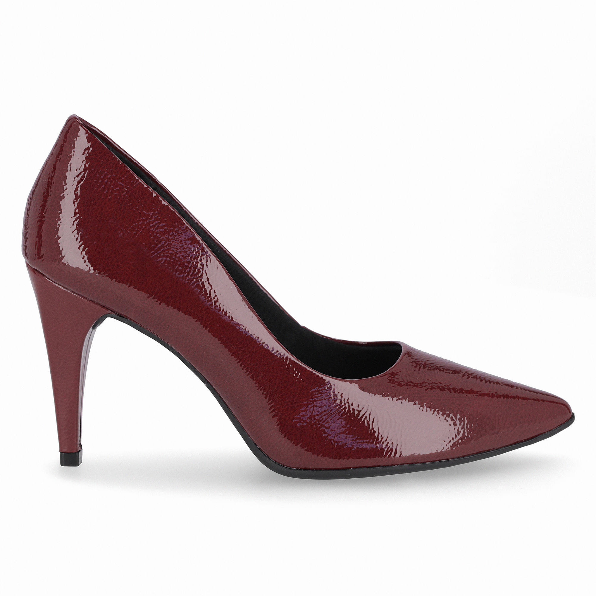 Scarpin Silvana Salto Alto Burgundy