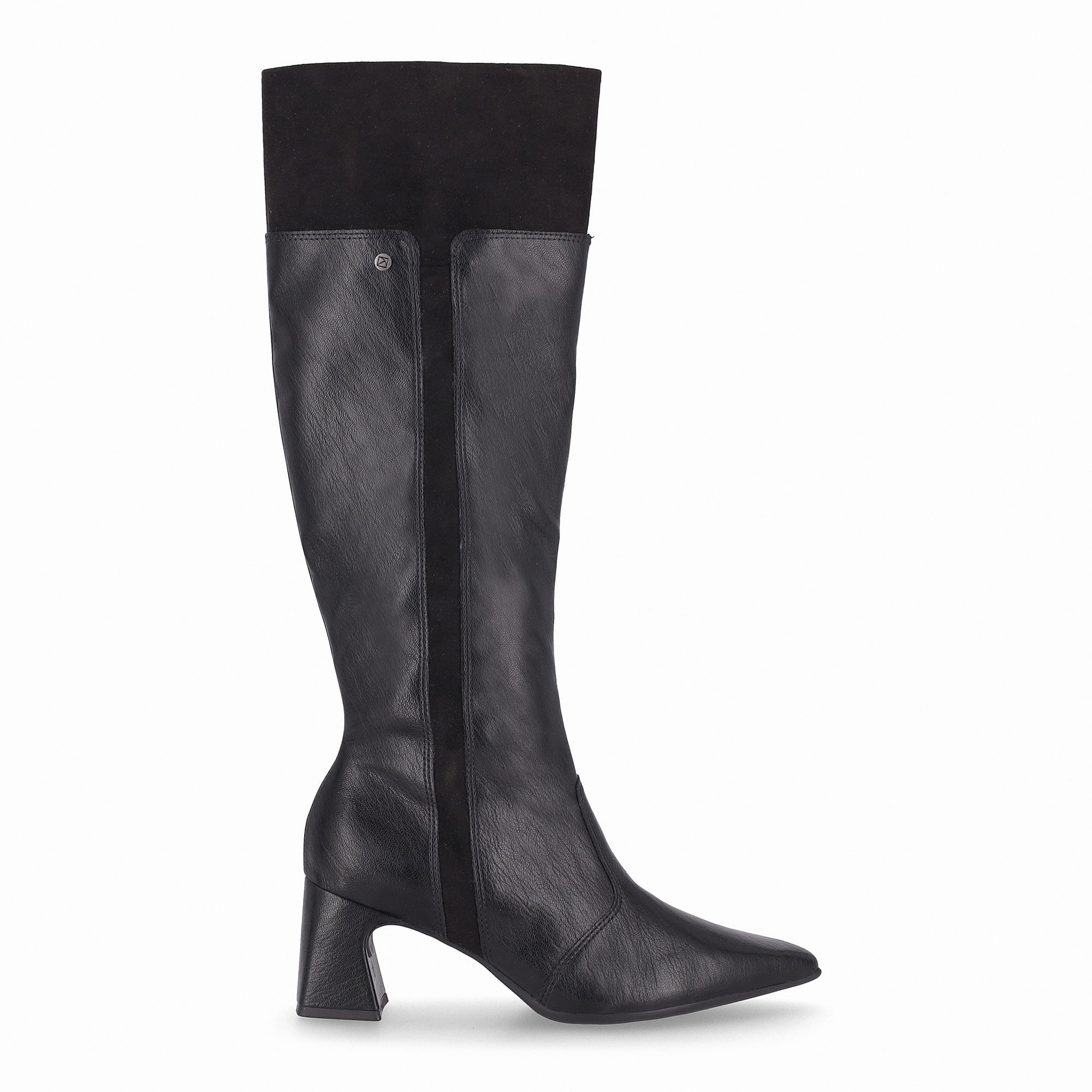 Bota Irene Cano Longo Salto Alto Preto
