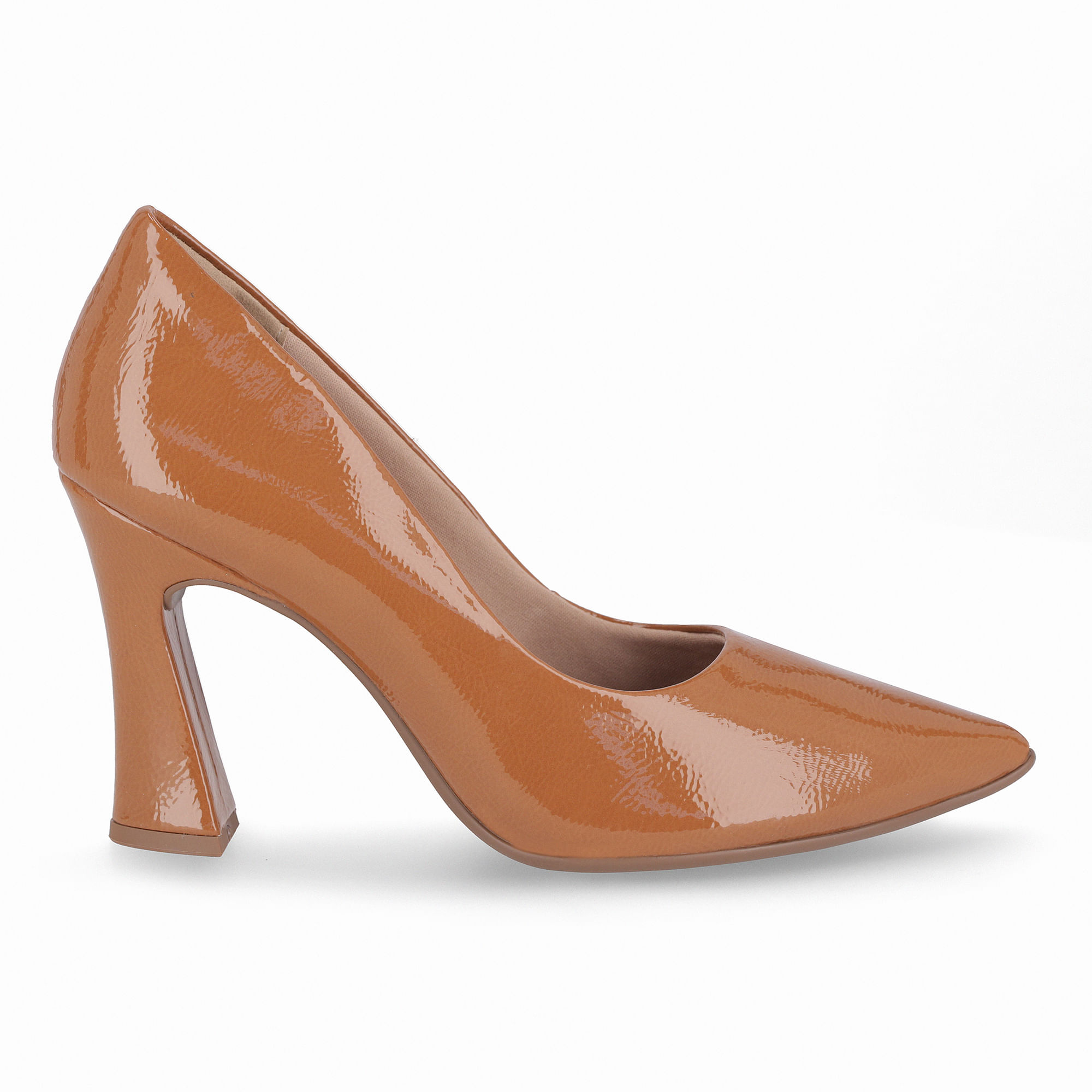 Scarpin Silvana Salto Alto Mascavo