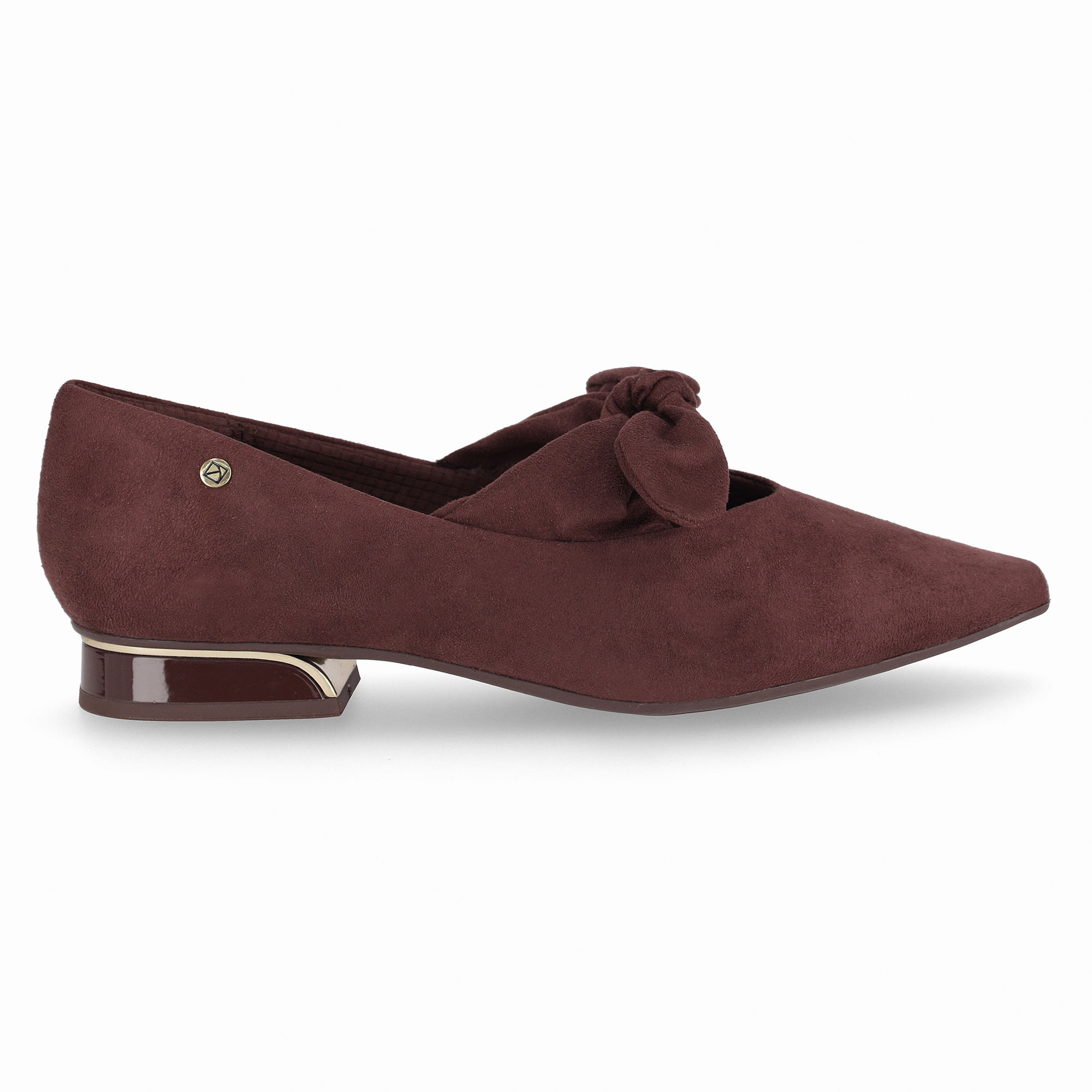 PICCADILLY MAXI - Sapato Silvia Salto Baixo Cacau