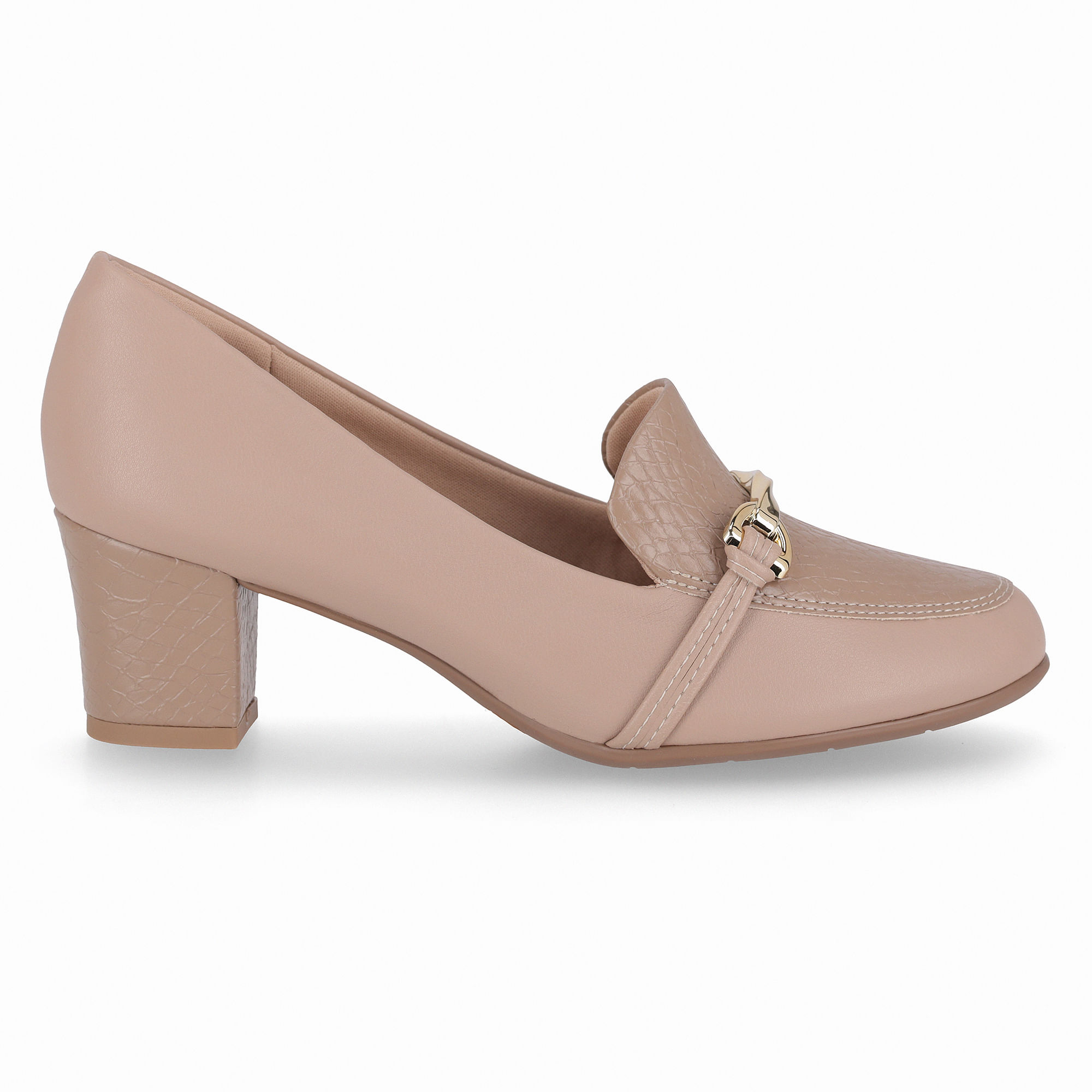Loafer Laura Salto Médio Fendi