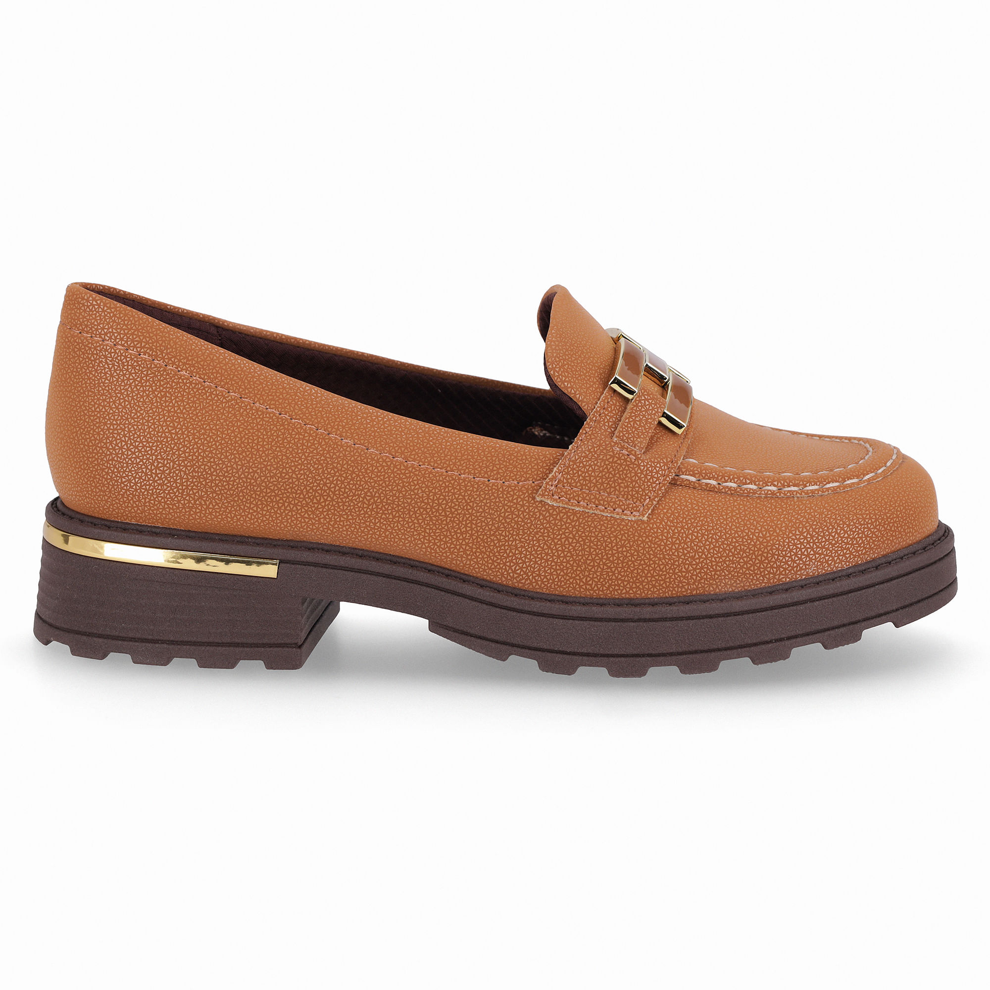 PICCADILLY MAXI - Mocassim Loafer Gisa Mascavo
