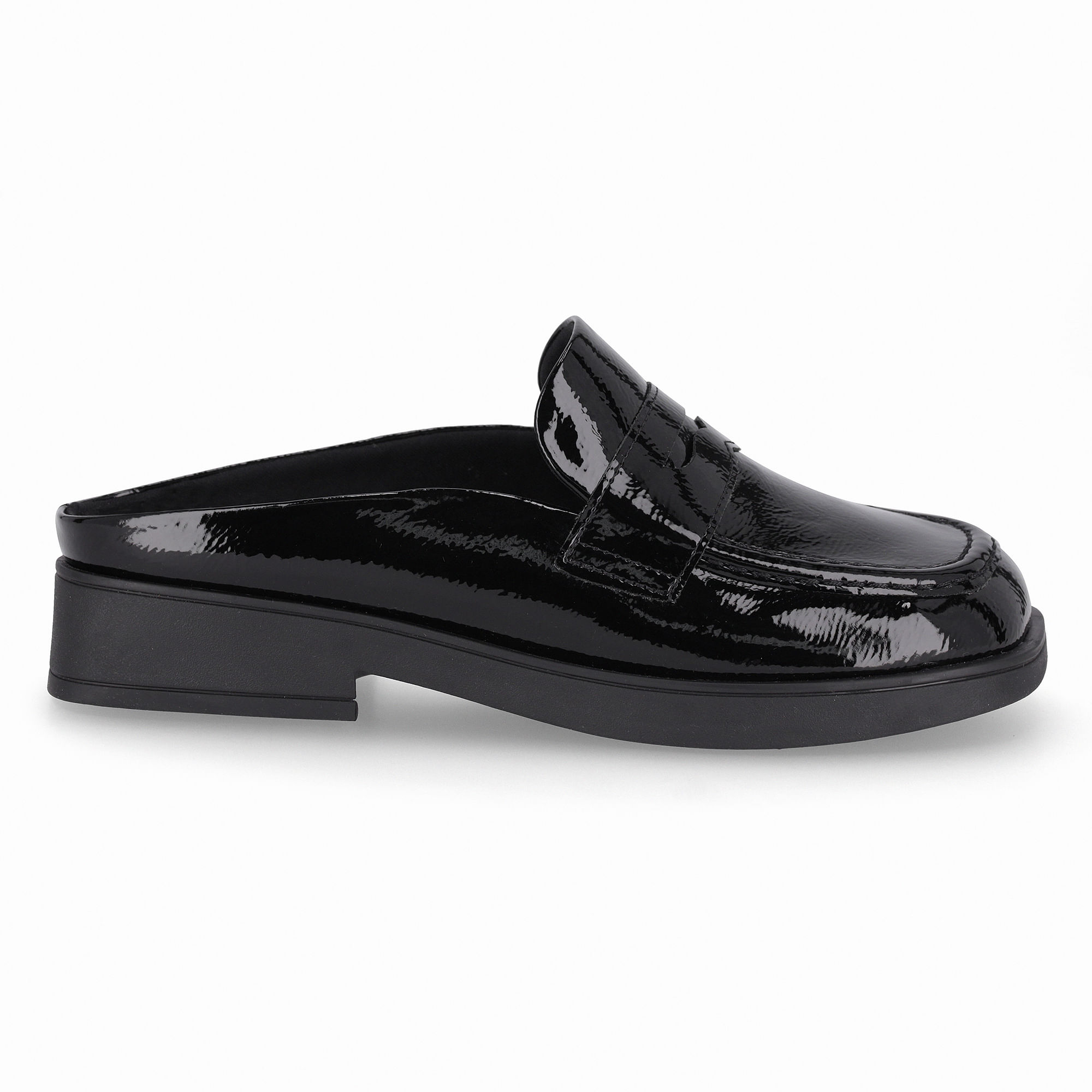 Mule Francisca Salto Baixo Preto