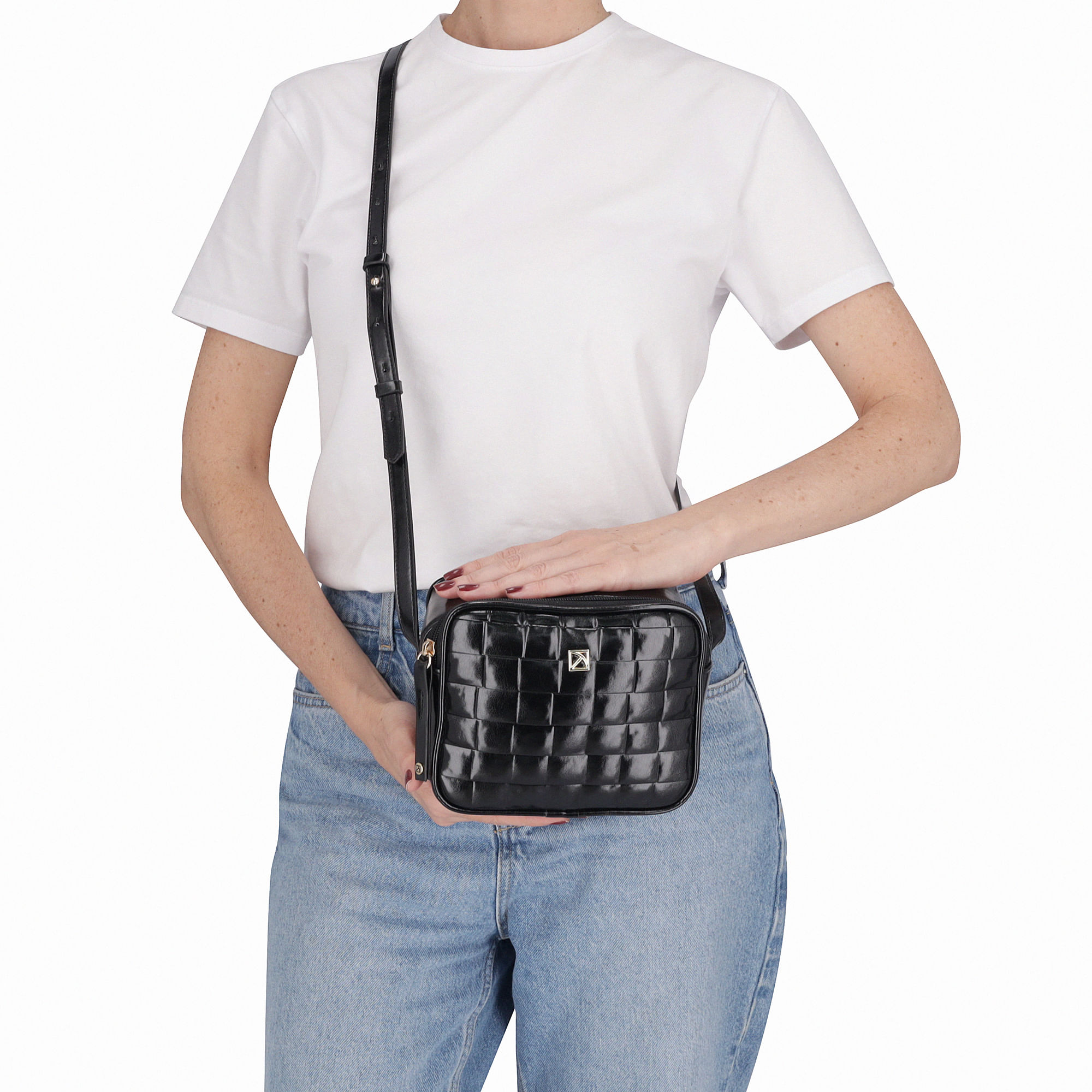 Bolsa Andressa Tiracolo Pequena Preto