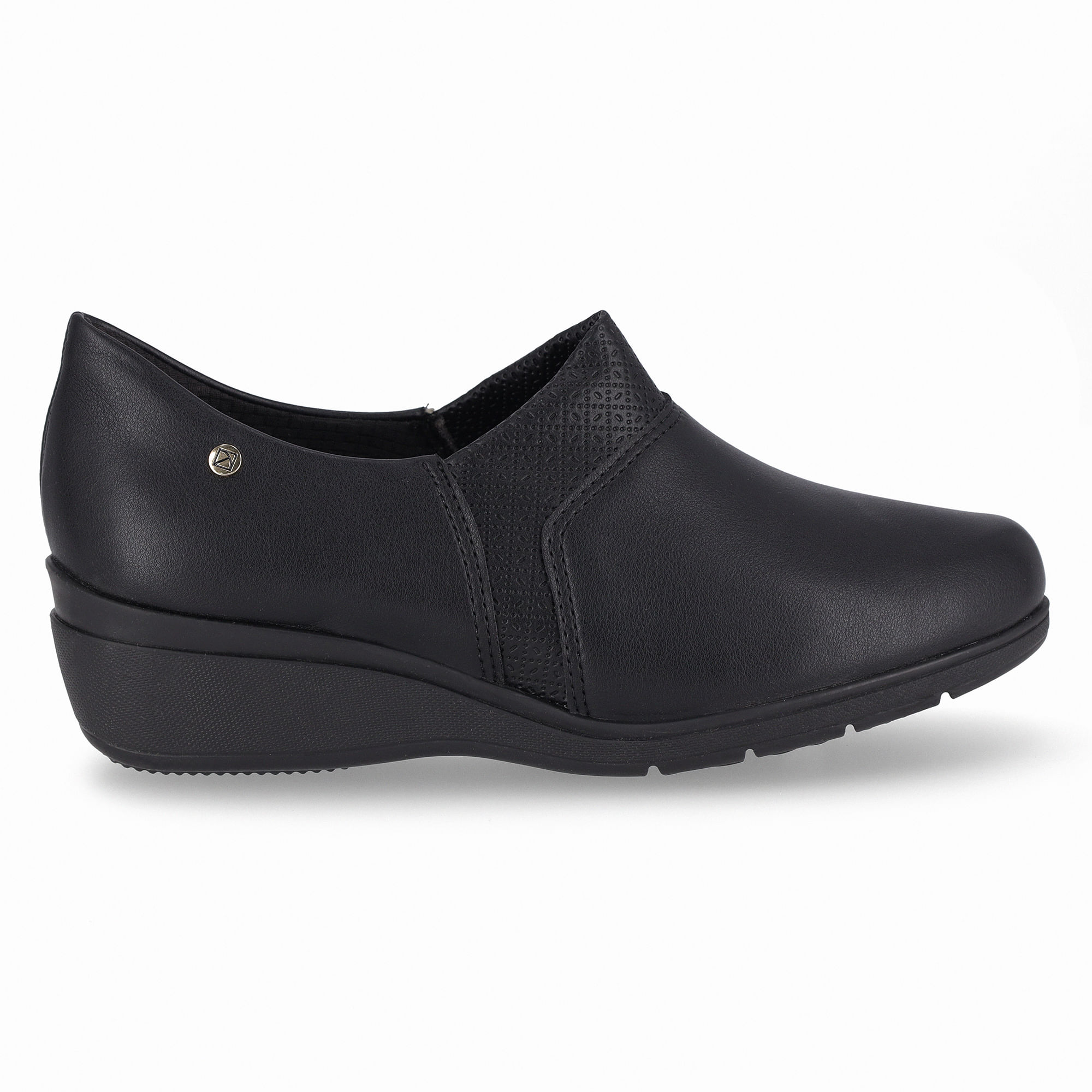 PICCADILLY MAXI - Sapato Beth Anabela Médio Preto