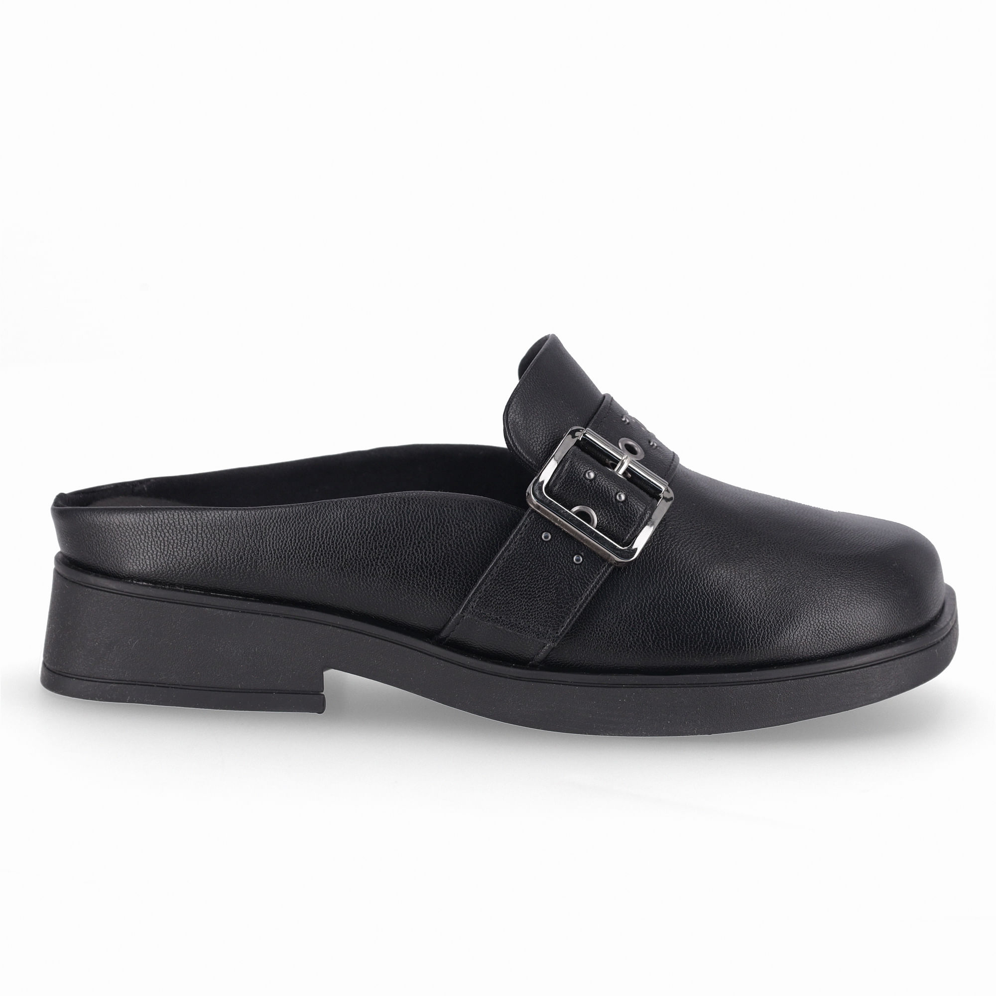 Mule Francisca Salto Baixo Preto