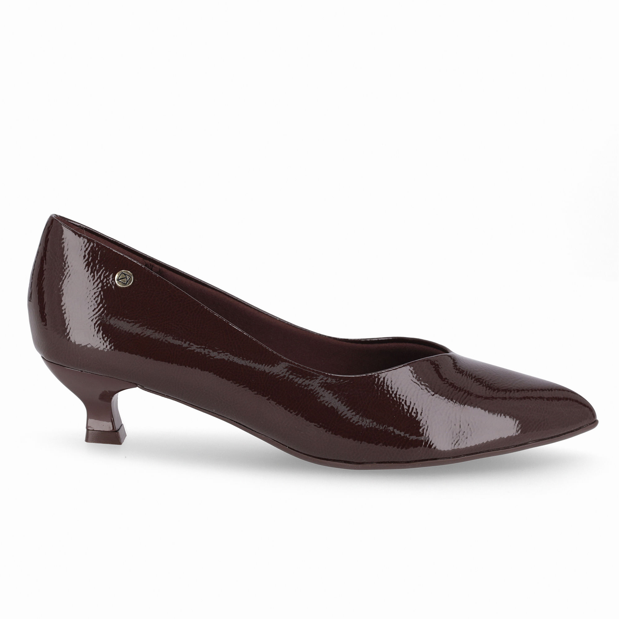 Scarpin Alessandra Salto Médio Cacau