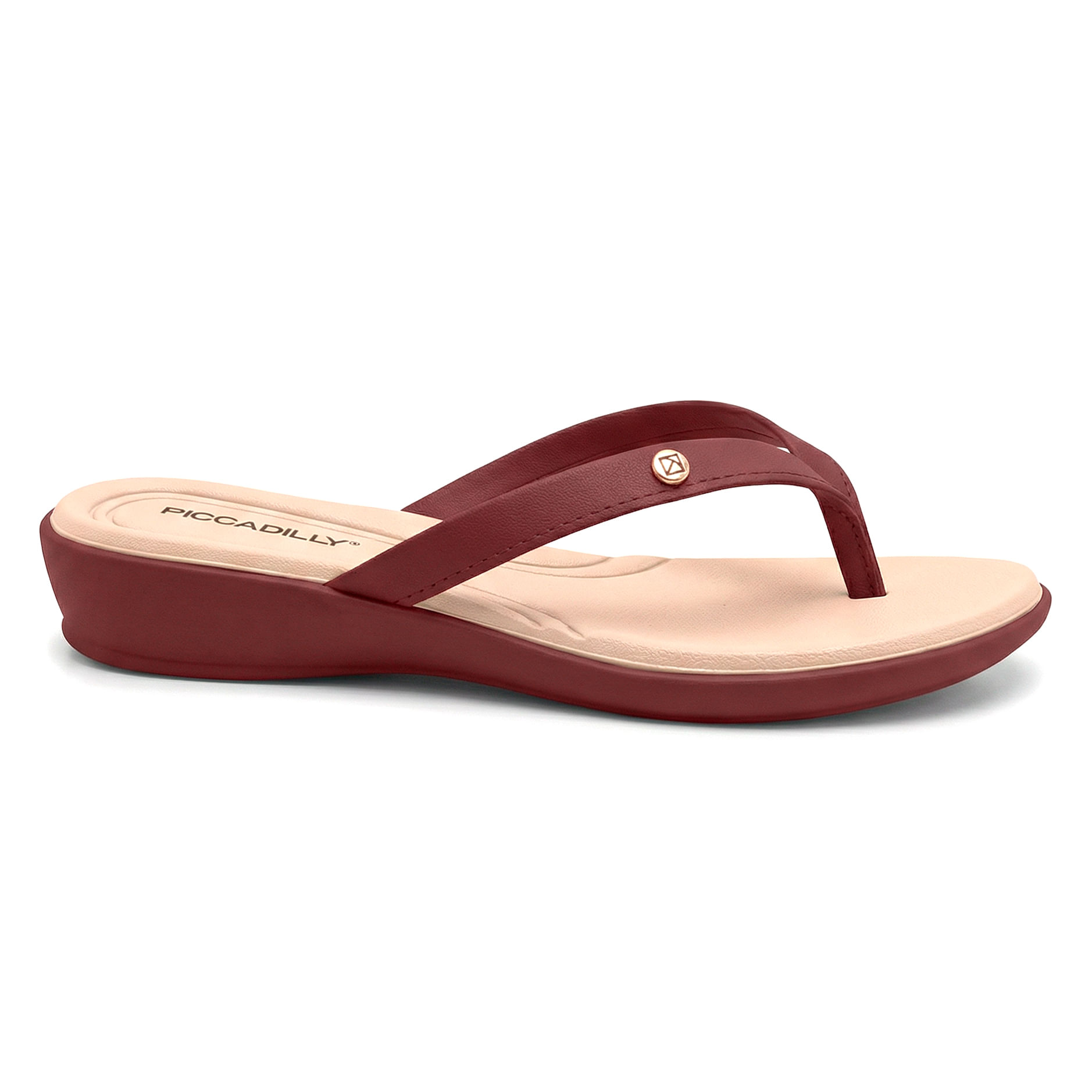 Chinelo Camila Burgundy