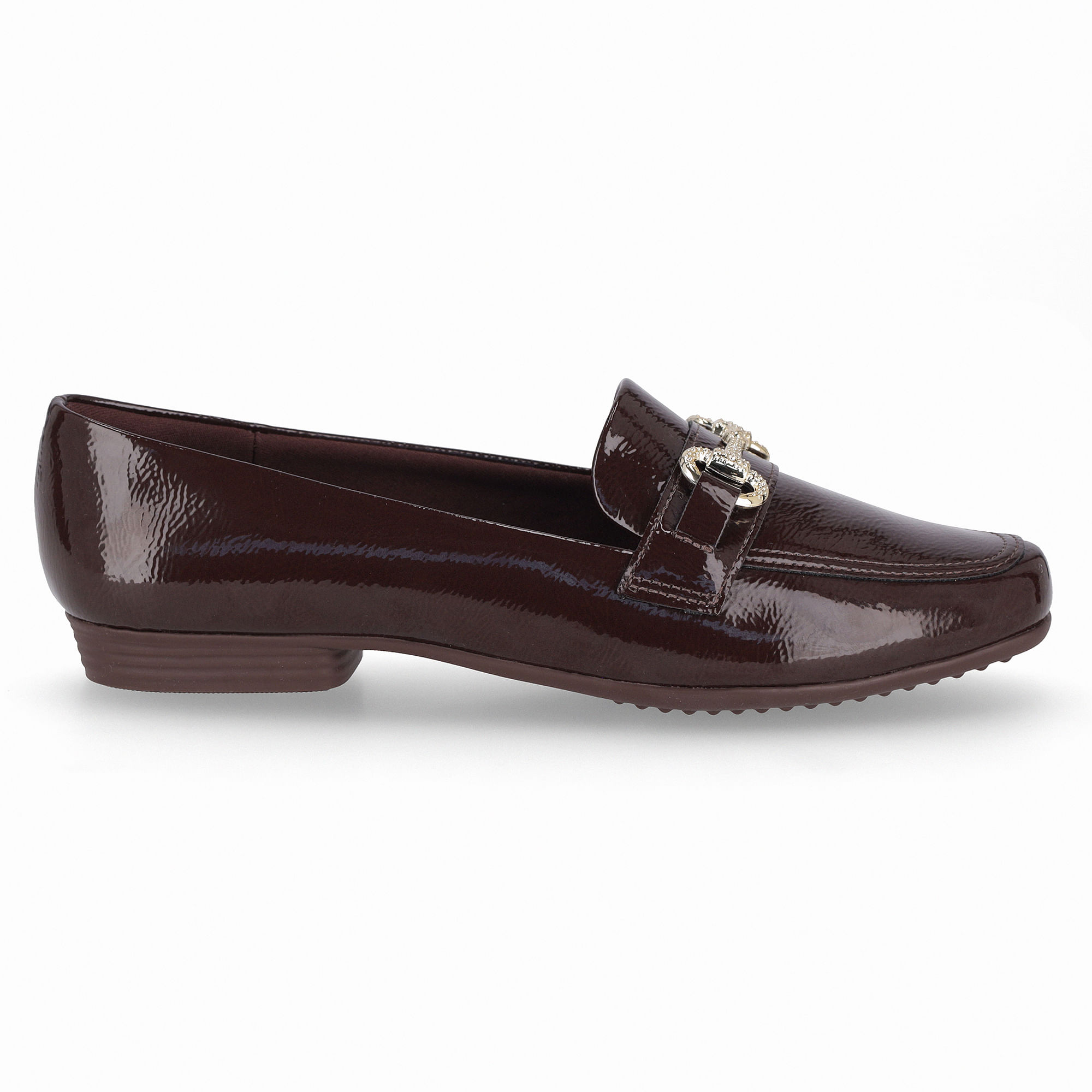 Loafer Raquel Salto Baixo Cacau