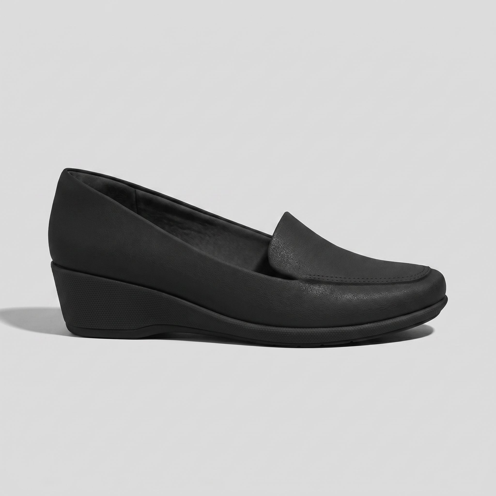 Loafer Ivone Anabela Médio Preto