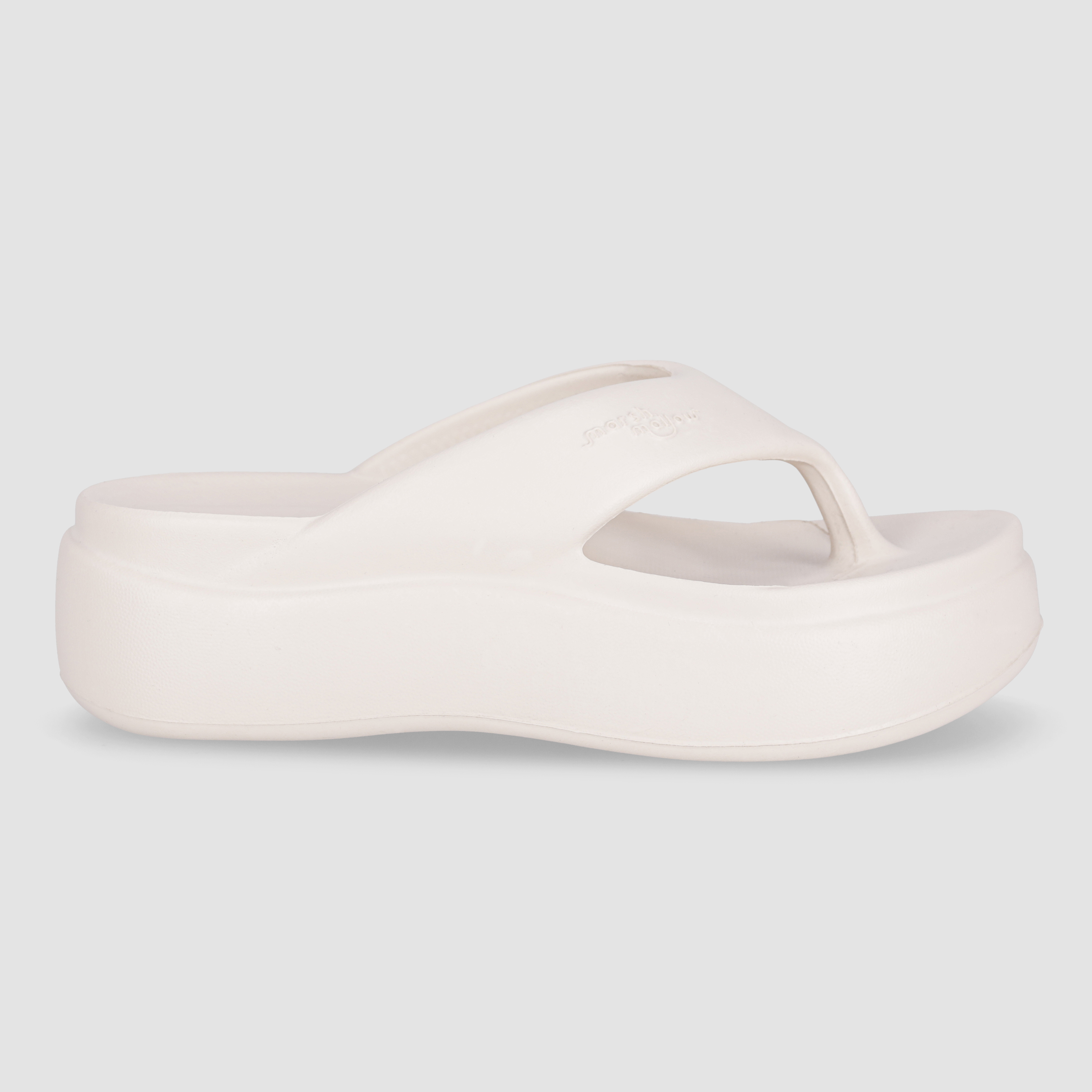 Chinelo Marshmallow Flatform Off White