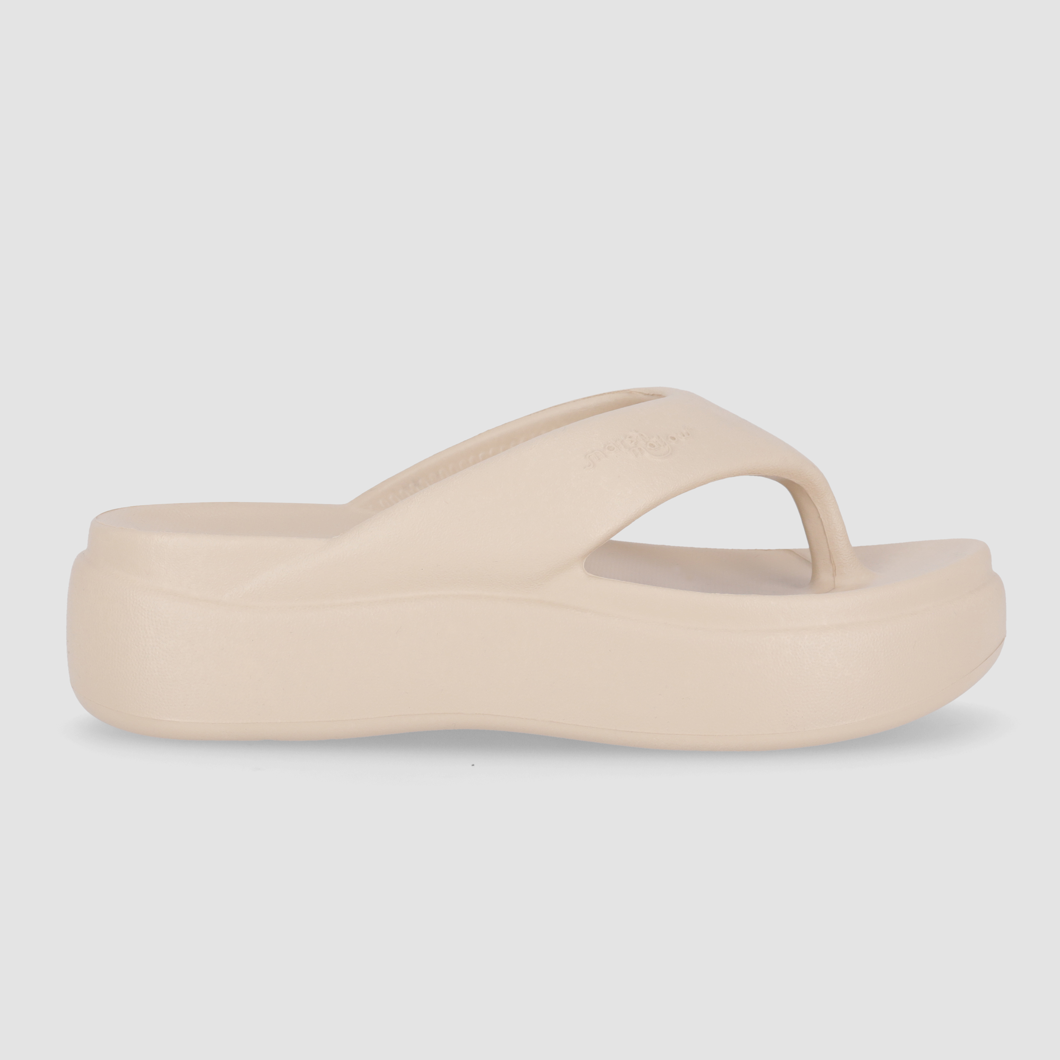Chinelo Marshmallow Flatform Brule