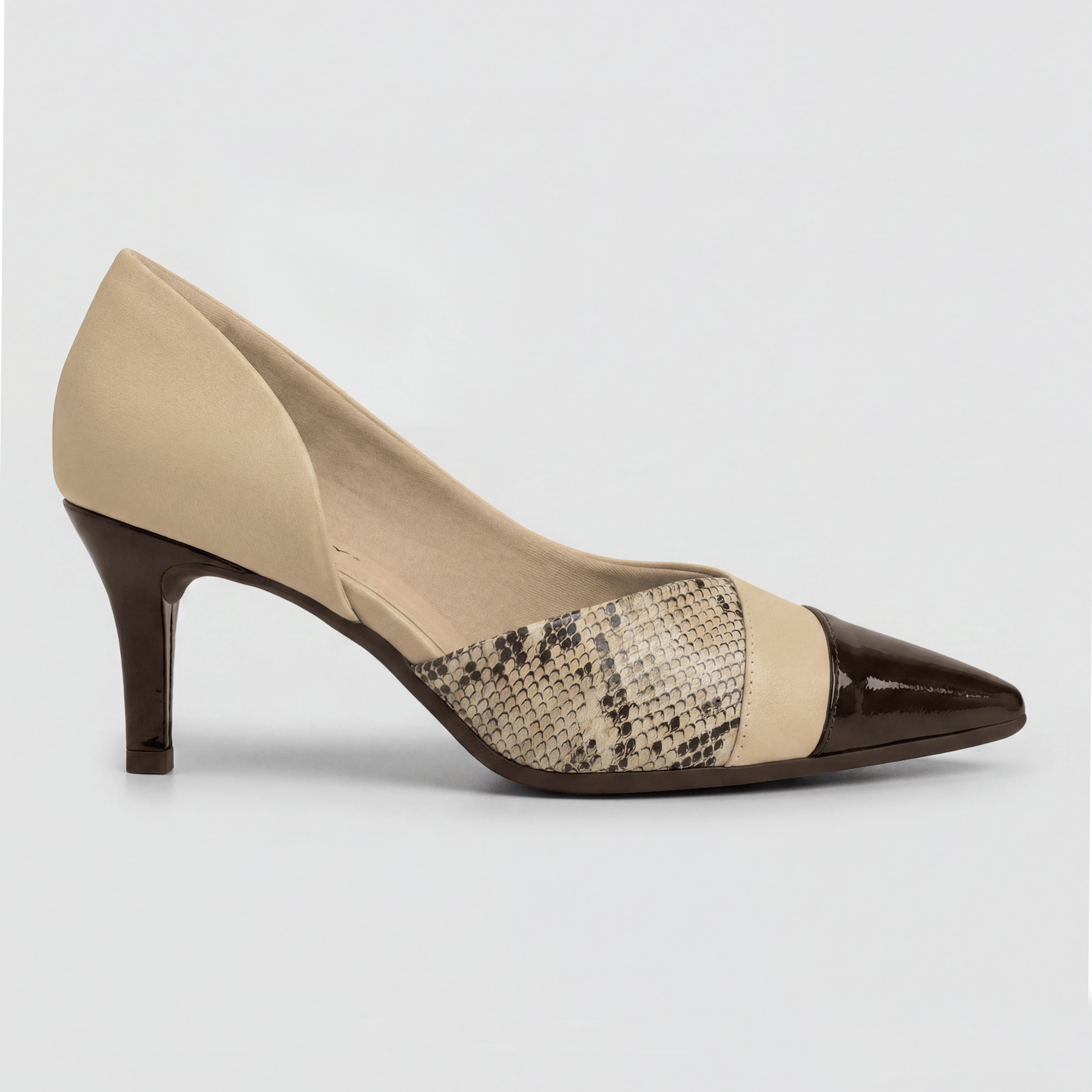 Scarpin Salto Alto Multicolor