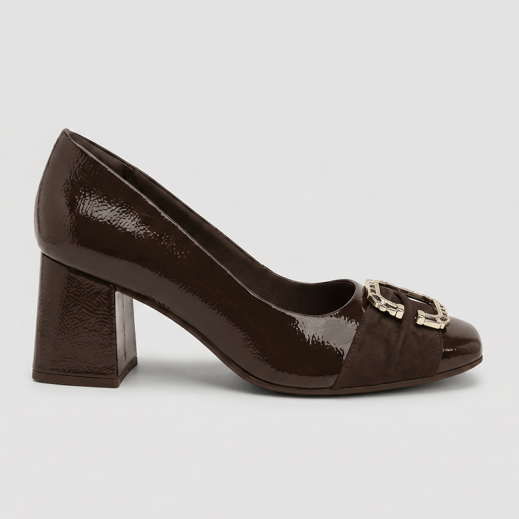Scarpin Daniela Salto Alto Cacau