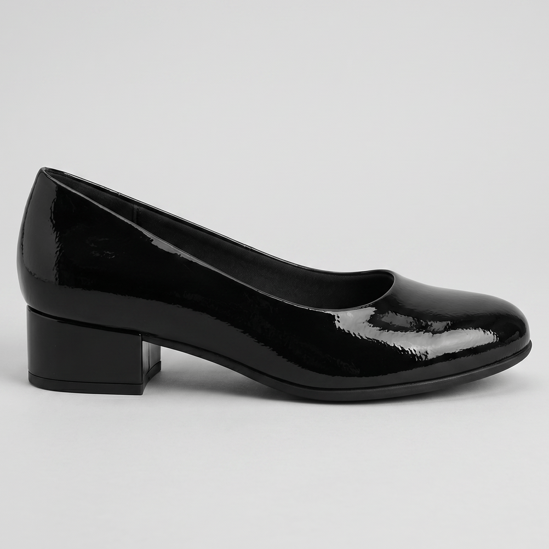 Scarpin Salto Baixo Preto