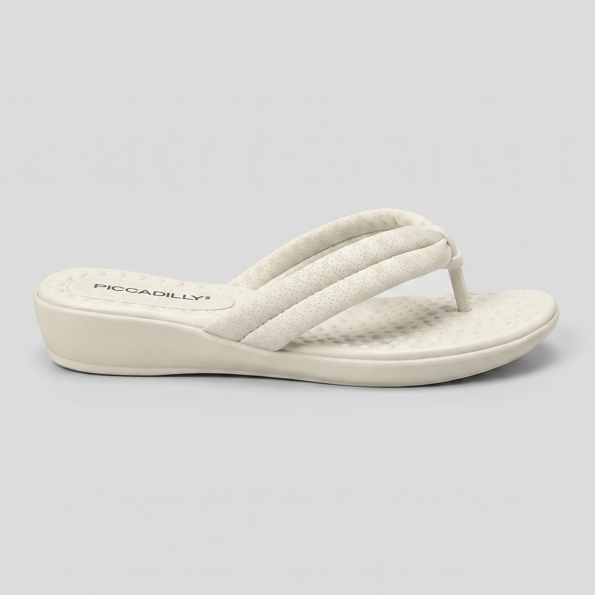 Chinelo Camila Salto Baixo Off White