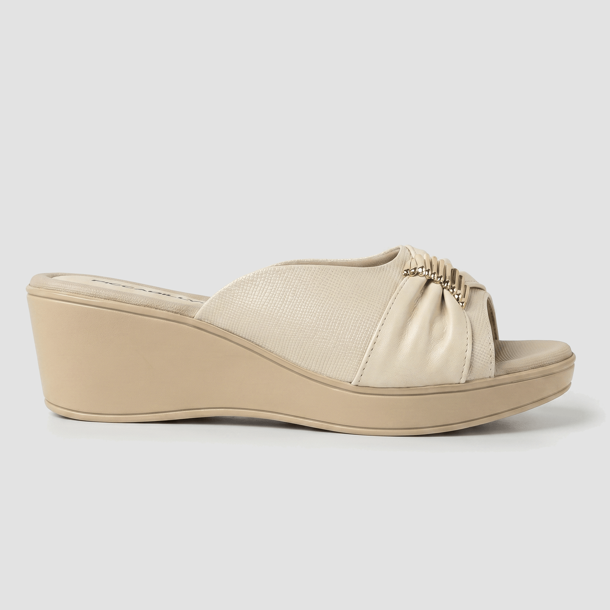 Tamanco Cecilia Anabela Off White