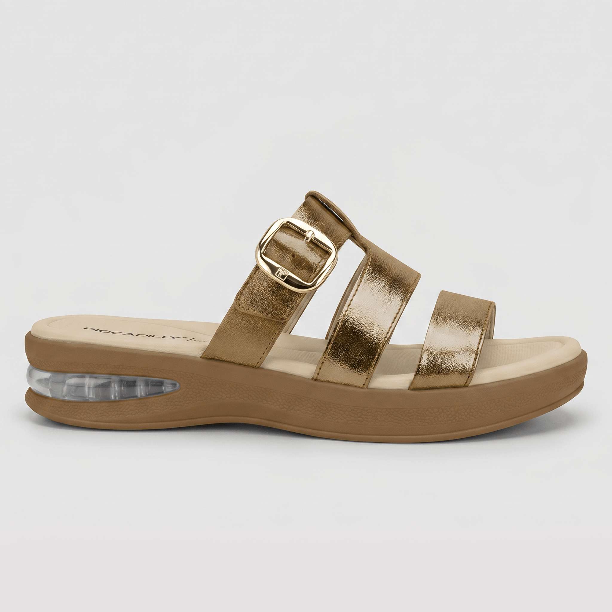 Tamanco Soft Step Ouro Velho