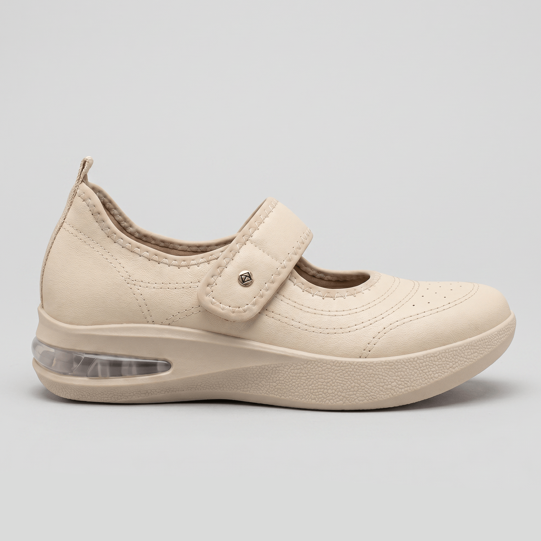 Tênis Boneca Soft Step Off White com Marfim